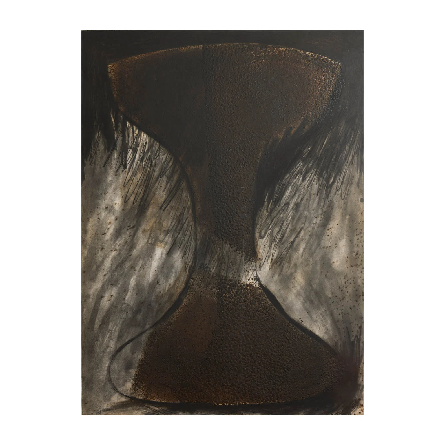 BEVERLY PEPPER "UNTITLED" MONOTYPE, 1985 - Image 3