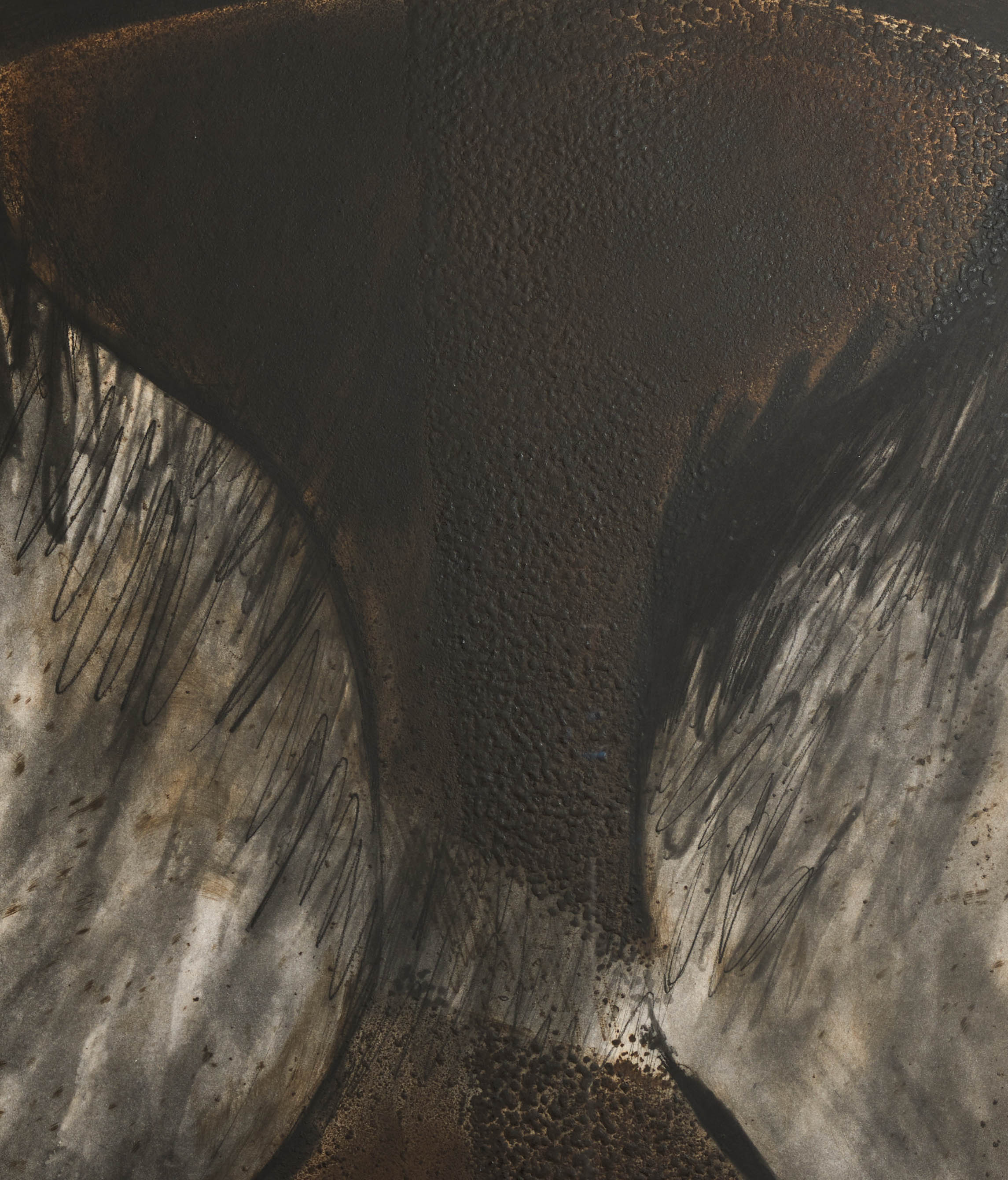 BEVERLY PEPPER "UNTITLED" MONOTYPE, 1985 - Image 6