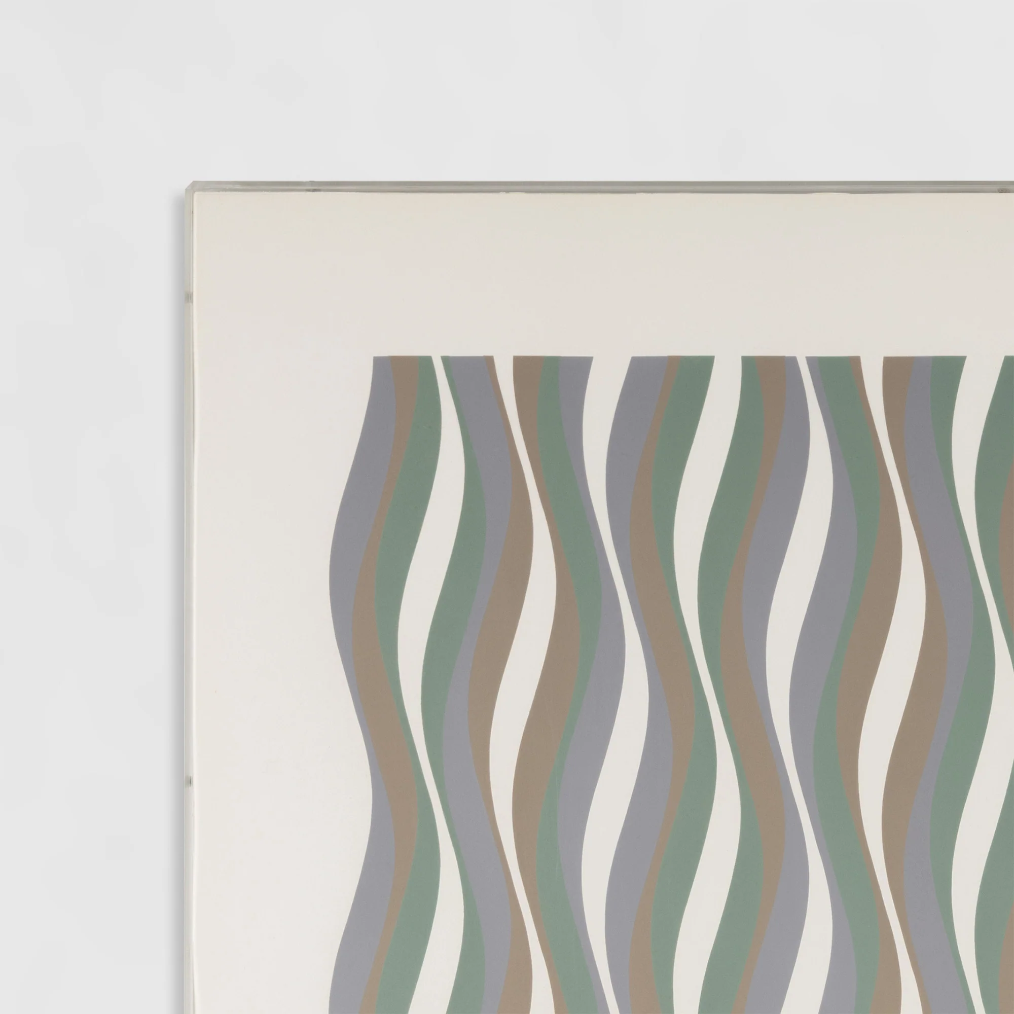 BRIDGET RILEY "COLOURED GREYS" SCREENPRINT, 1972 - Image 10
