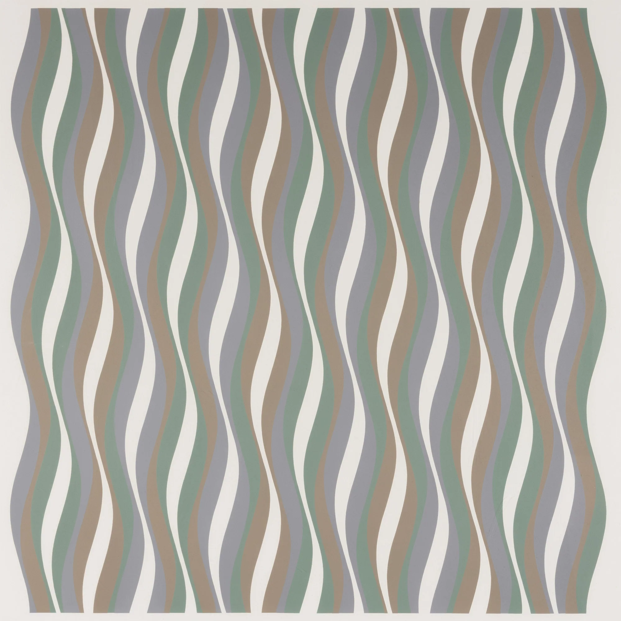 BRIDGET RILEY "COLOURED GREYS" SCREENPRINT, 1972 - Image 5