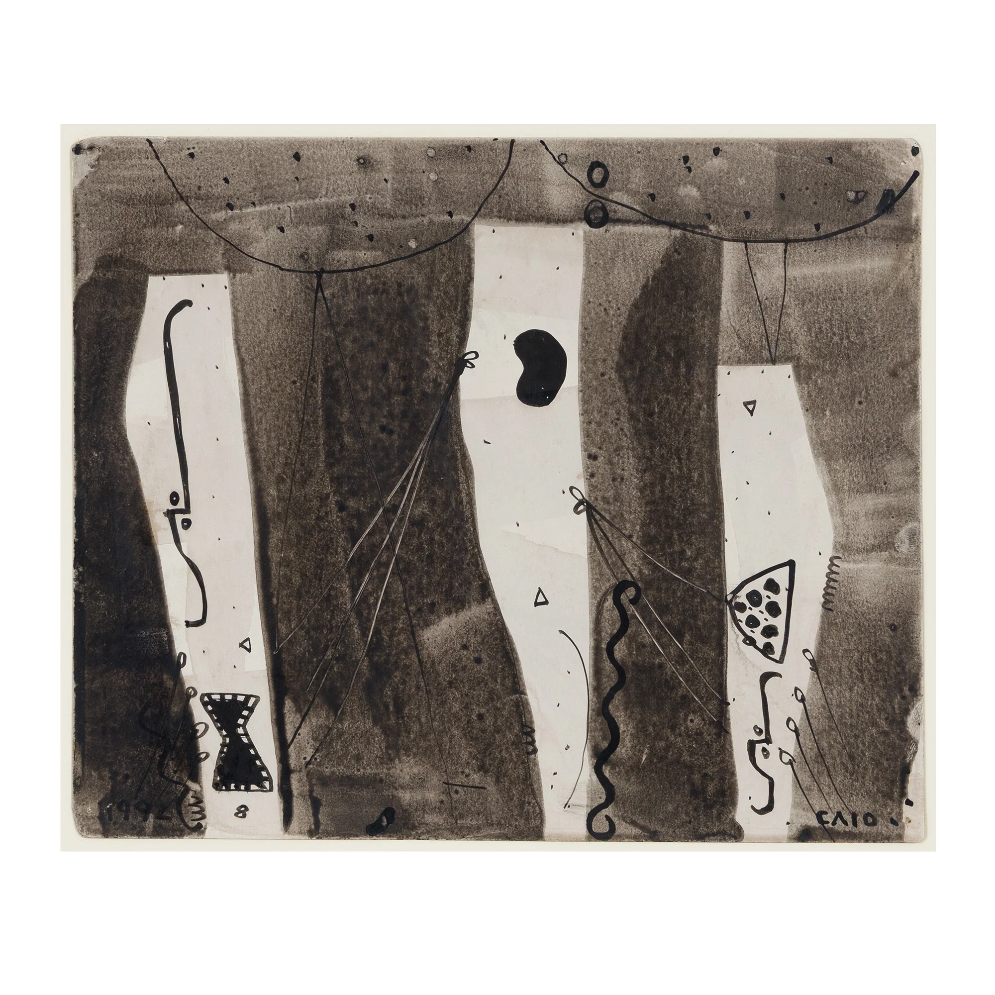 CAIO FONSECA "PARIS DRAWING" 1992 - Image 3