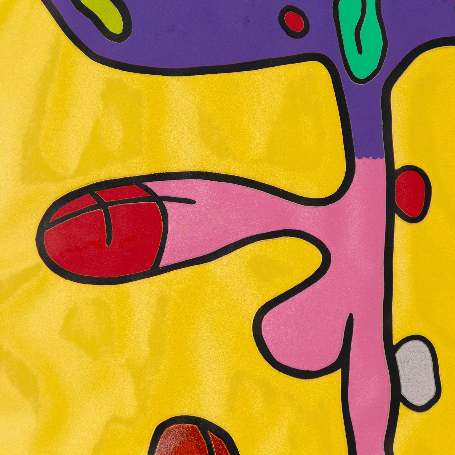 CARROLL DUNHAM "NINE COLOR REDUCTION" LINOLEUM CUT, 1993 - Image 8