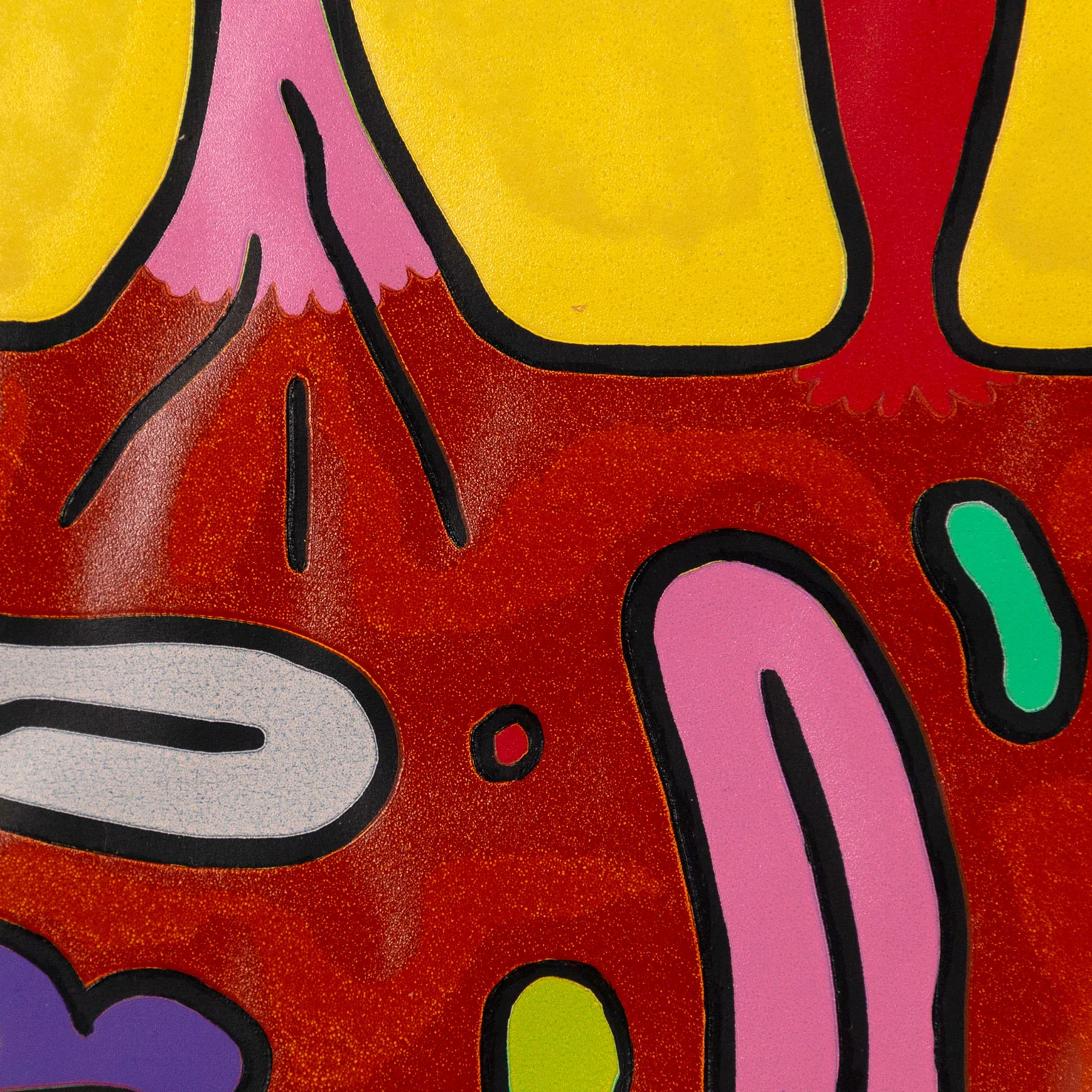 CARROLL DUNHAM "NINE COLOR REDUCTION" LINOLEUM CUT, 1993 - Image 9