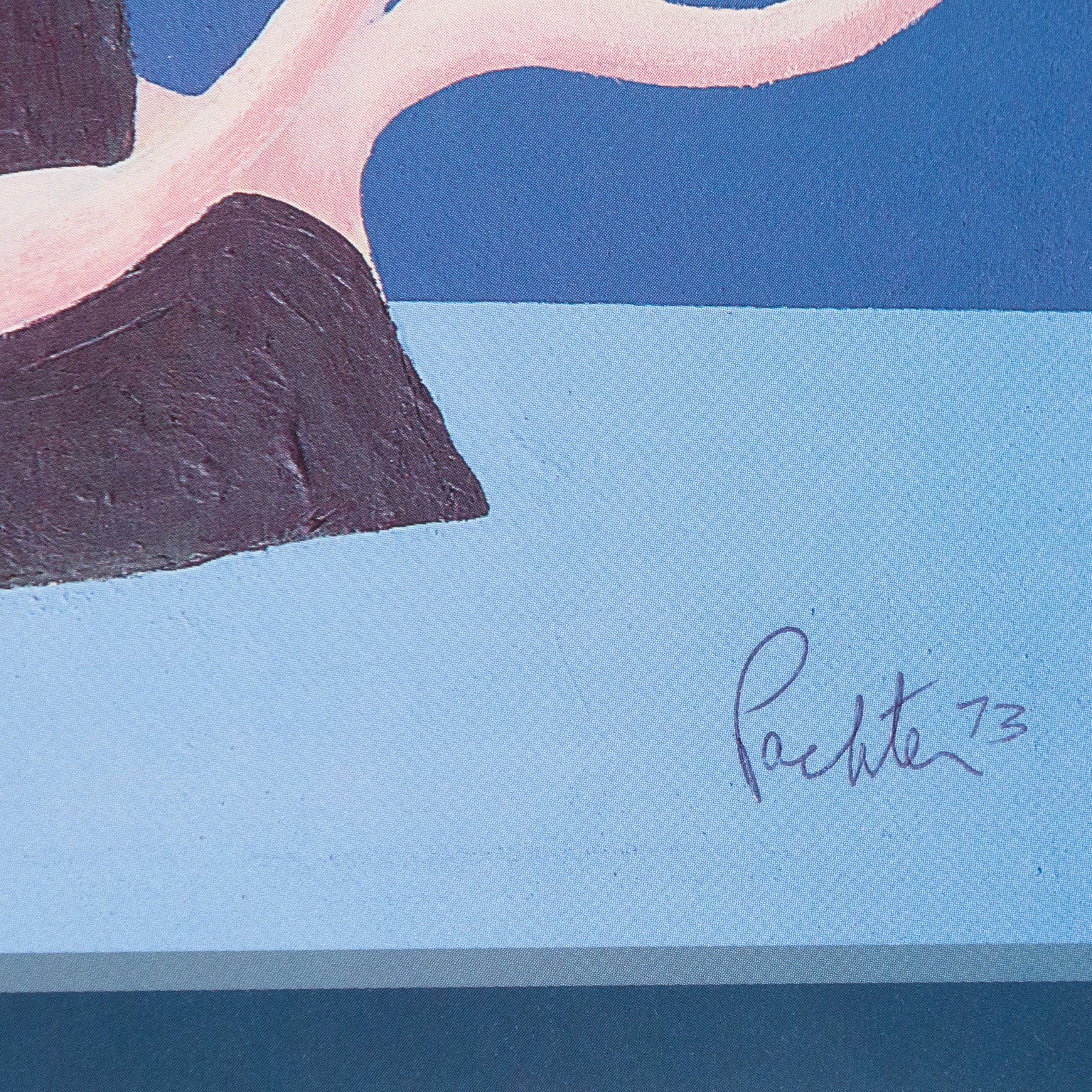 CHARLES PACHTER "CEREMONIAL" LITHOGRAPH, 1973 - Image 7