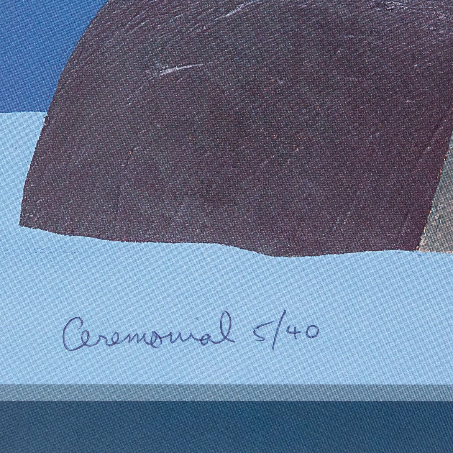 CHARLES PACHTER "CEREMONIAL" LITHOGRAPH, 1973 - Image 8