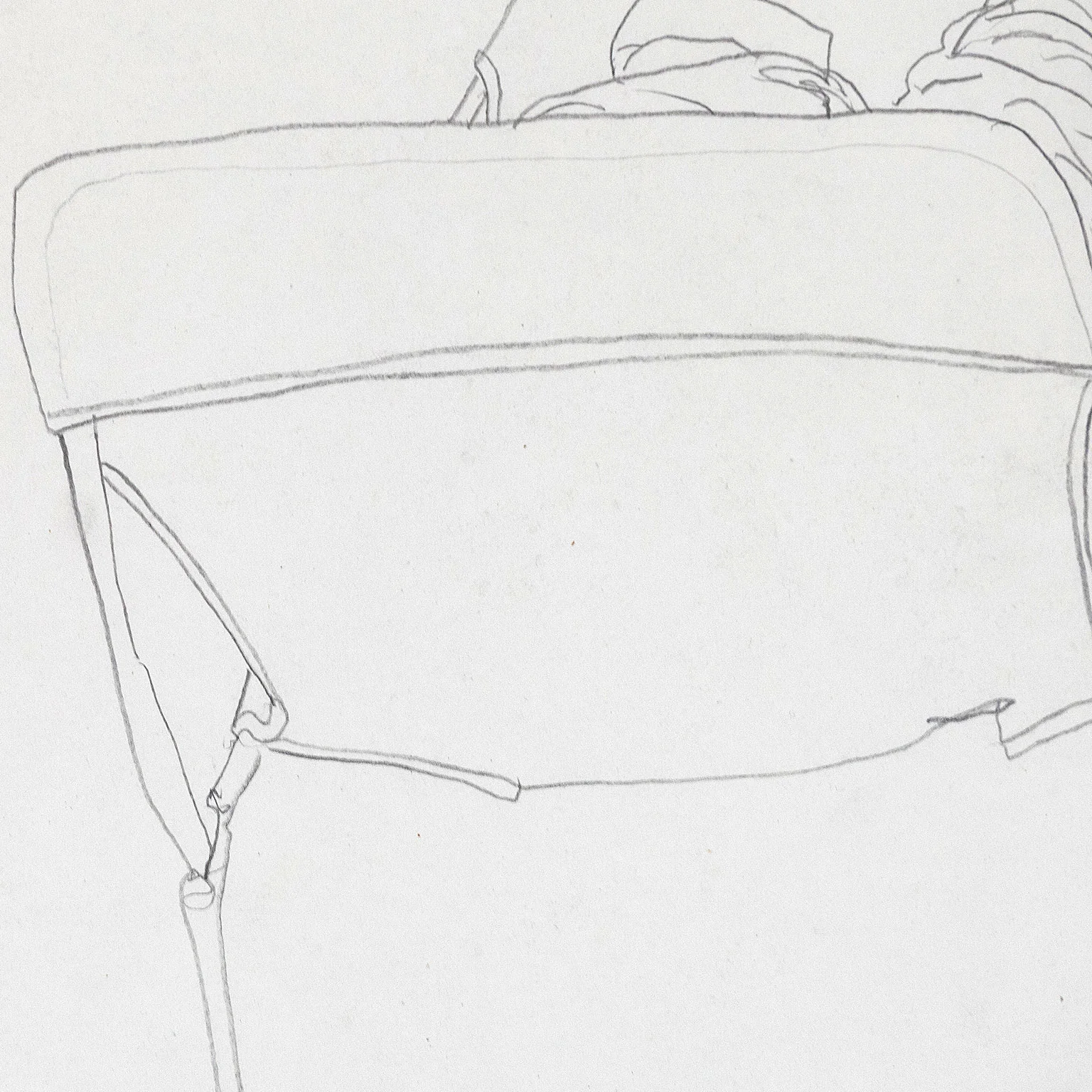 CHARLES PACHTER "CHAISE CHILL" DRAWING, 1983 - Image 6