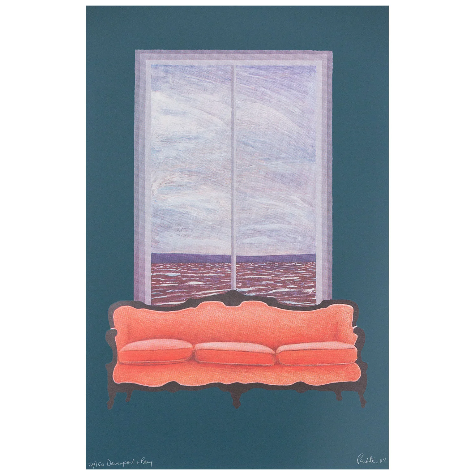 CHARLES PACHTER "DAVENPORT & BAY" 1984 - Image 3