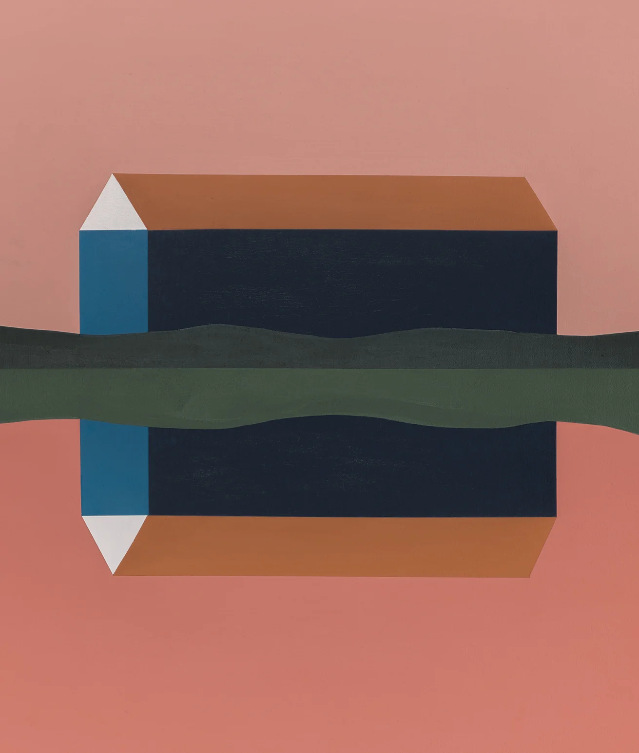 CHARLES PACHTER "DAWN BARN" PAINTING, 2020