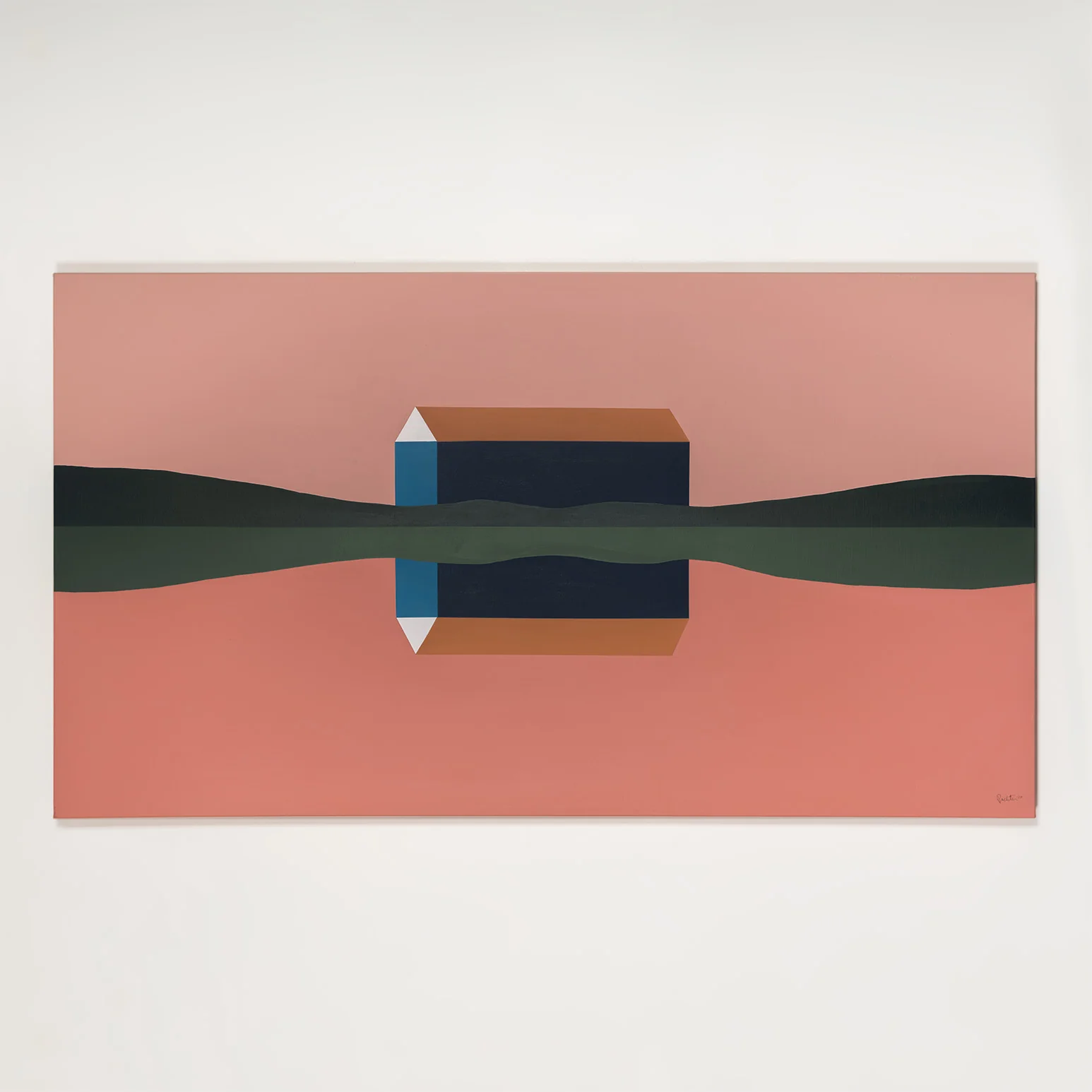 CHARLES PACHTER "DAWN BARN" PAINTING, 2020 - Image 2