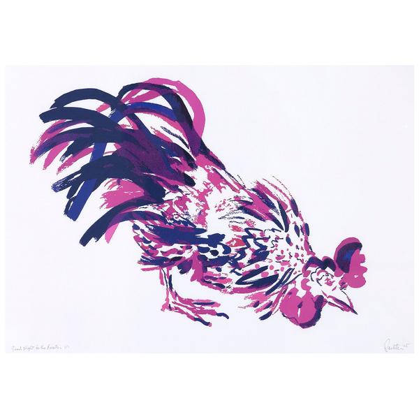 CHARLES PACHTER "GOOD NIGHT TO THE ROOSTER", 1965 - Image 12