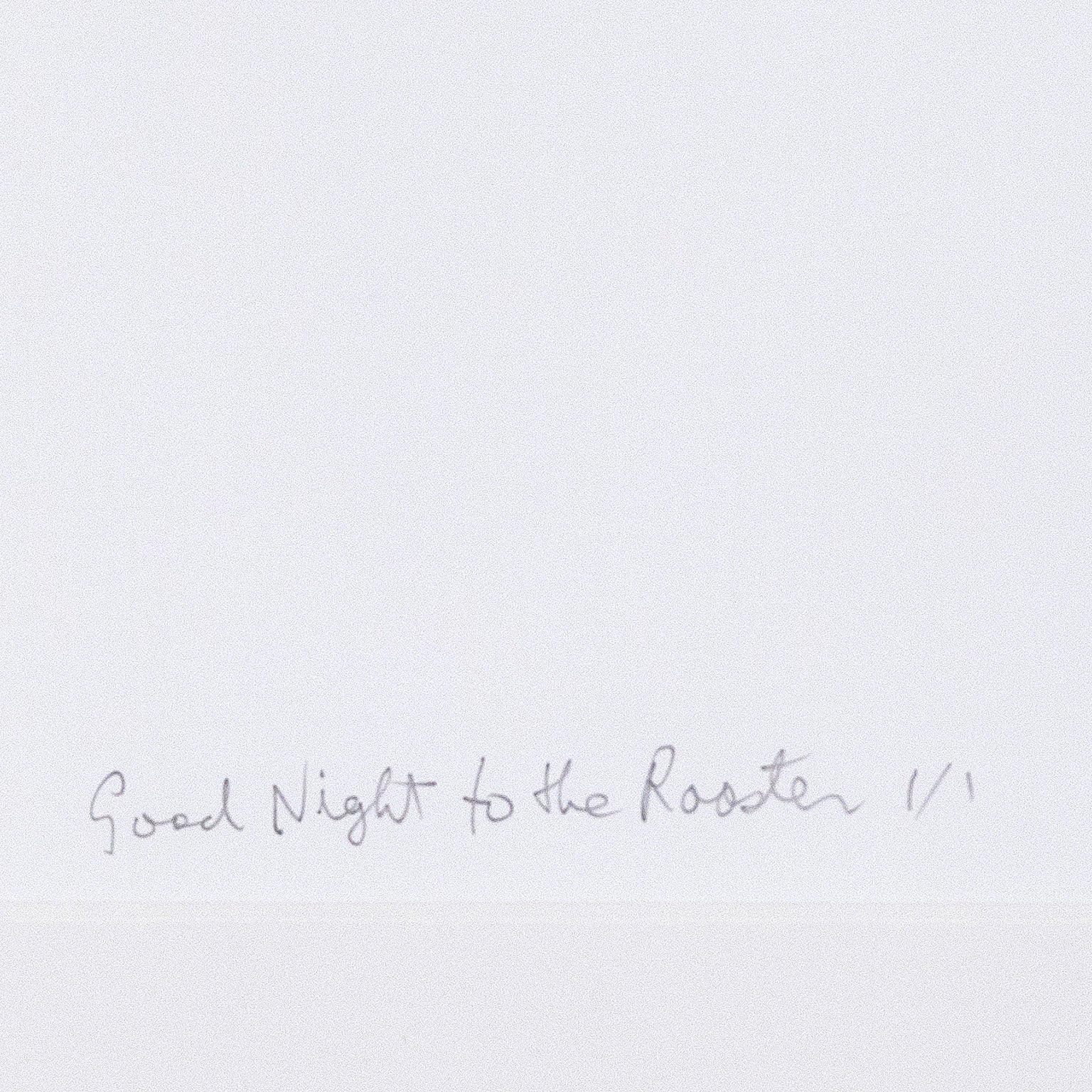 CHARLES PACHTER "GOOD NIGHT TO THE ROOSTER", 1965 - Image 8