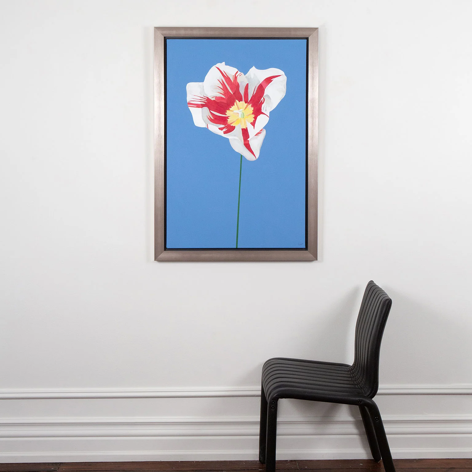 CHARLES PACHTER "GRAND TULIP" ACRYLIC ON CANVAS, 2020 - Image 11