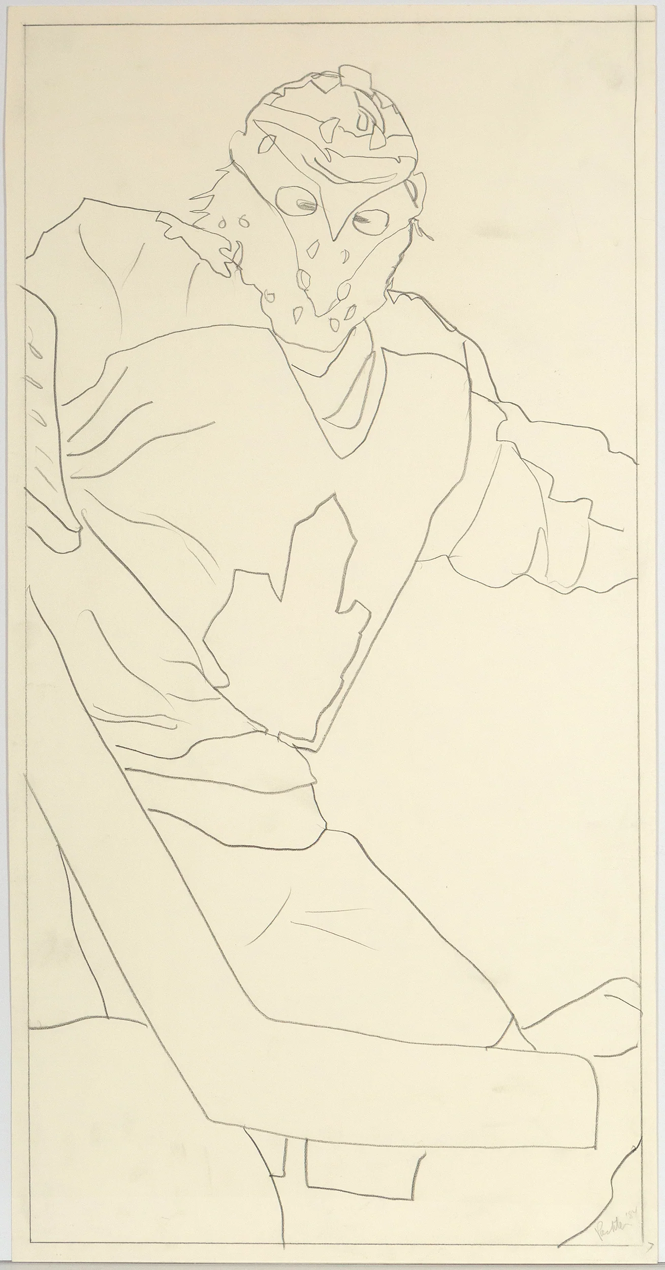CHARLES PACHTER "HOCKEY KNIGHTS IN CANADA, GOALIE", 1984 - Image 10
