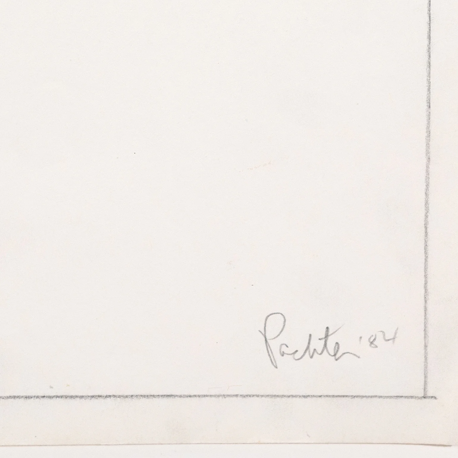 CHARLES PACHTER "FACE OFF", 1984 - Image 4