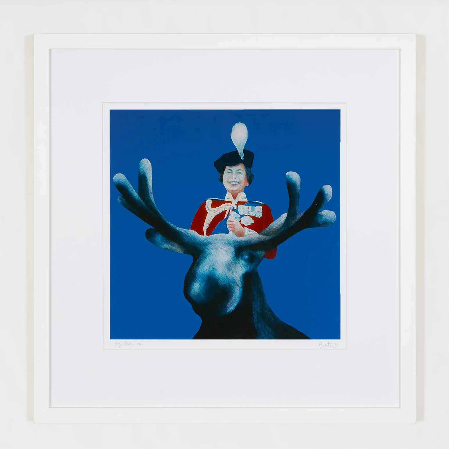 CHARLES PACHTER "JOY RIDE" GLICÉE, 1983 - Image 2