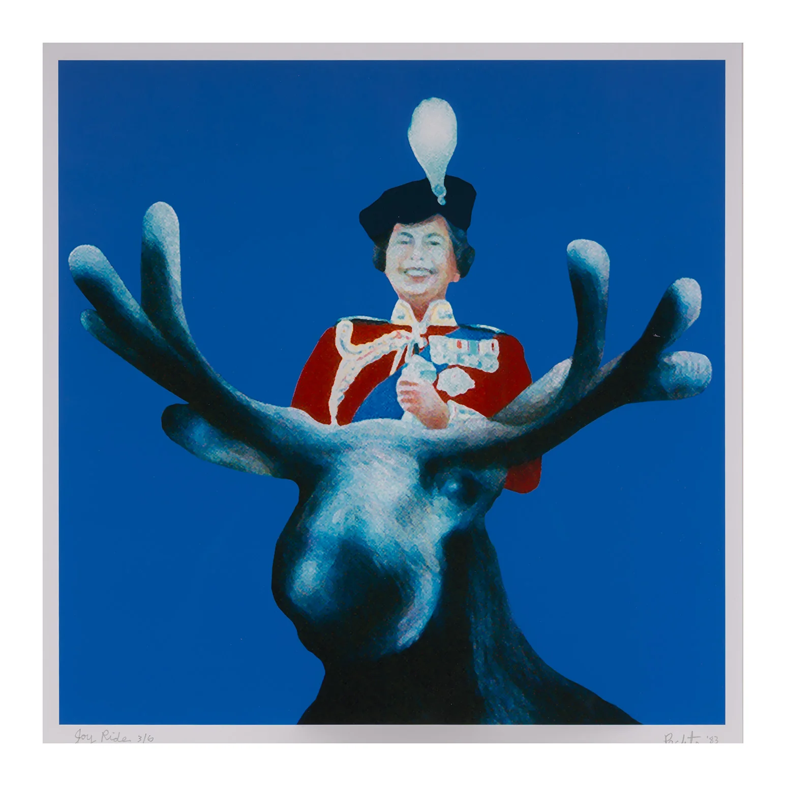 CHARLES PACHTER "JOY RIDE" GLICÉE, 1983 - Image 3