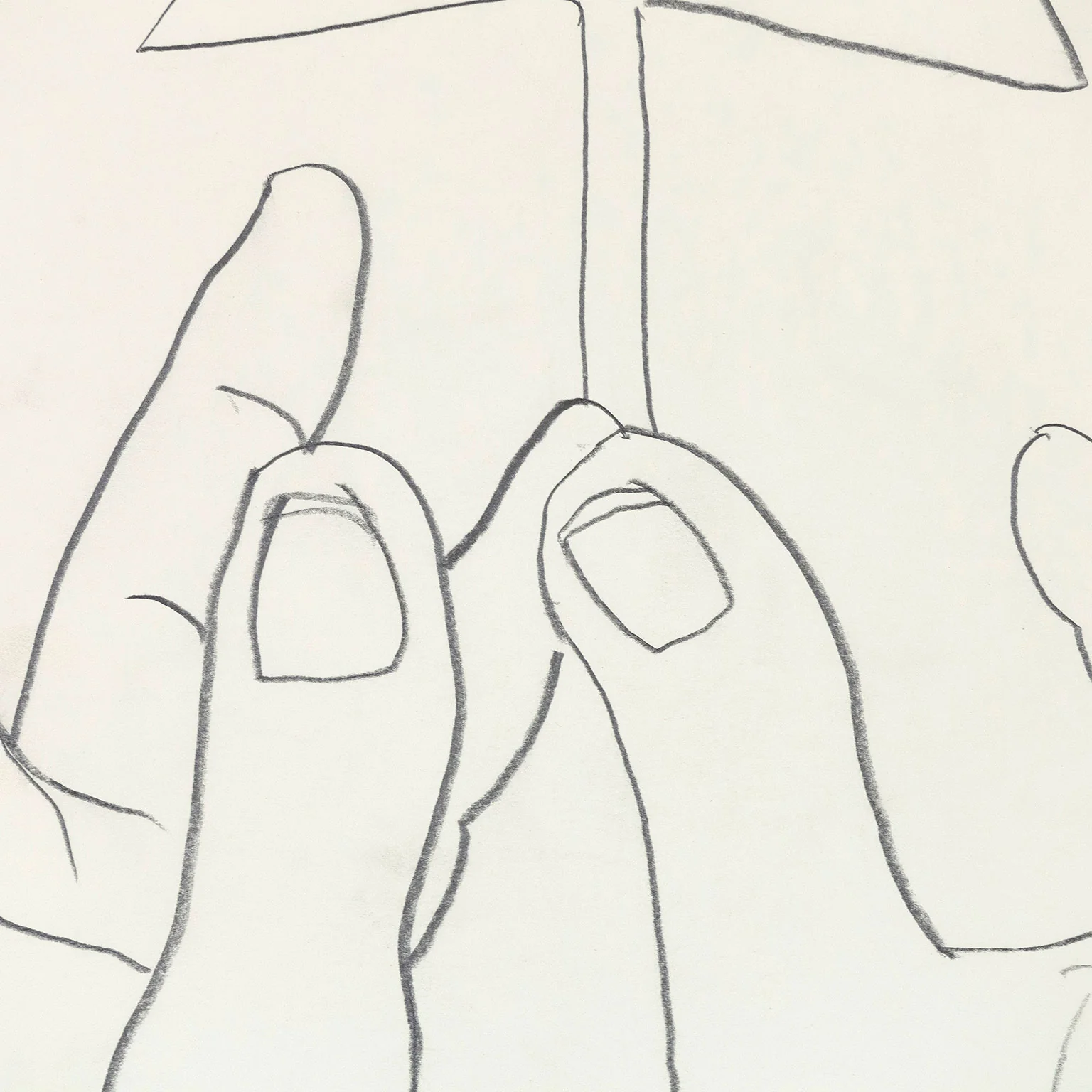 CHARLES PACHTER "LEAF" DRAWING, 1989 - Image 7