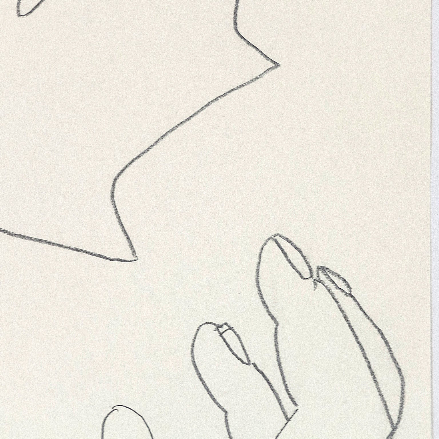 CHARLES PACHTER "LEAF" DRAWING, 1989 - Image 9
