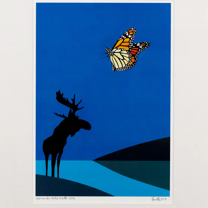 CHARLES PACHTER "MONARCHS OF THE NORTH" 2014 - Image 3