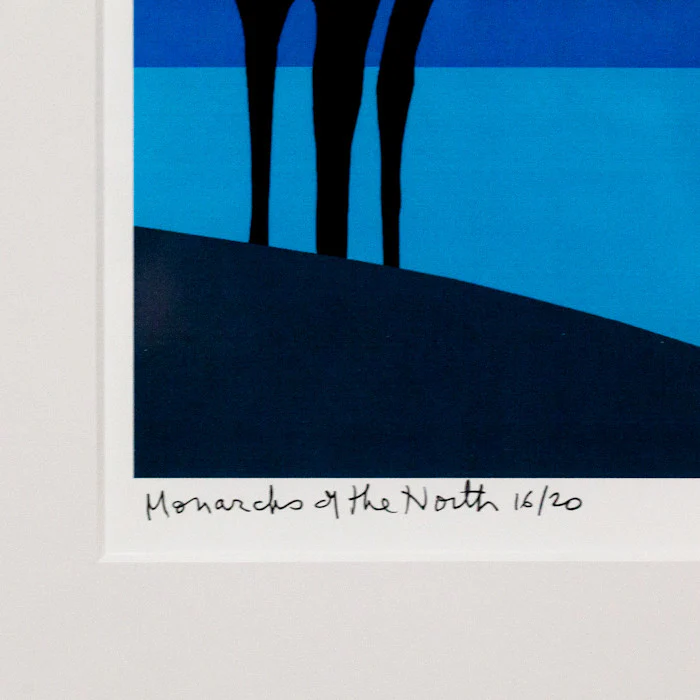 CHARLES PACHTER "MONARCHS OF THE NORTH" 2014 - Image 8