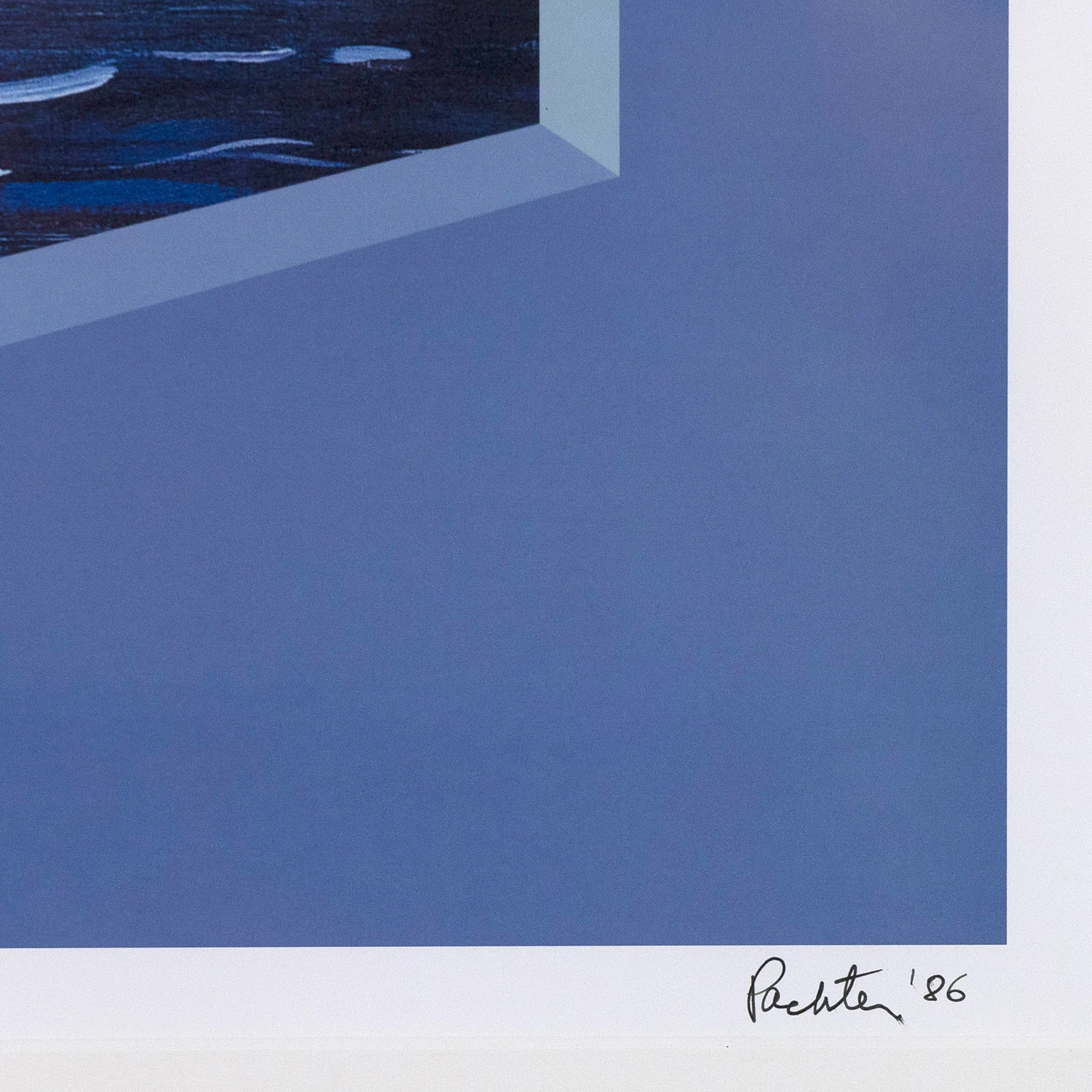 CHARLES PACHTER "MOOSE PLUNGE", 1986 - Image 3