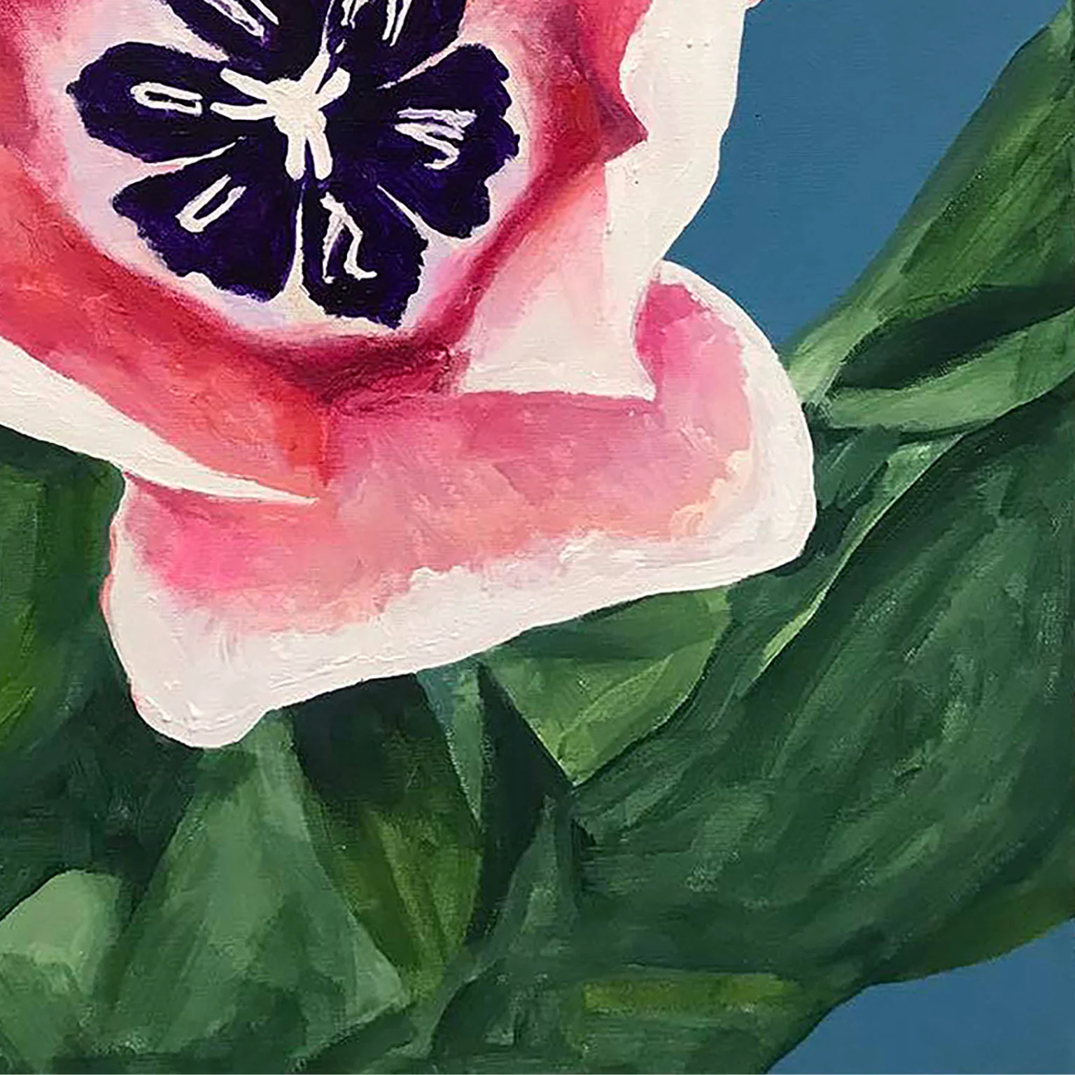 CHARLES PACHTER "MY TULIP" ACRYLIC ON CANVAS, 2021 - Image 6