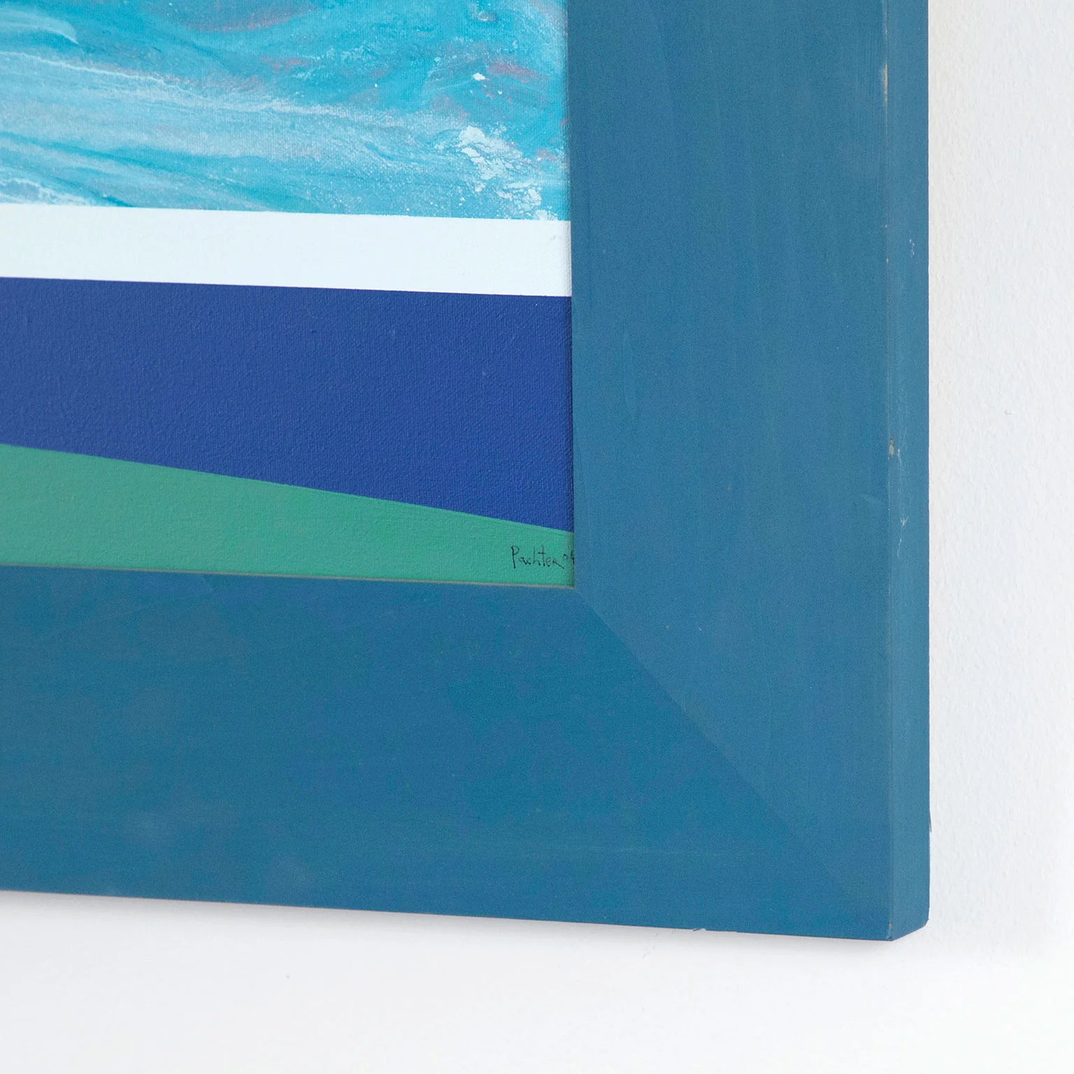 CHARLES PACHTER "HORIZON BARN" PAINTING, 2004 - Image 10