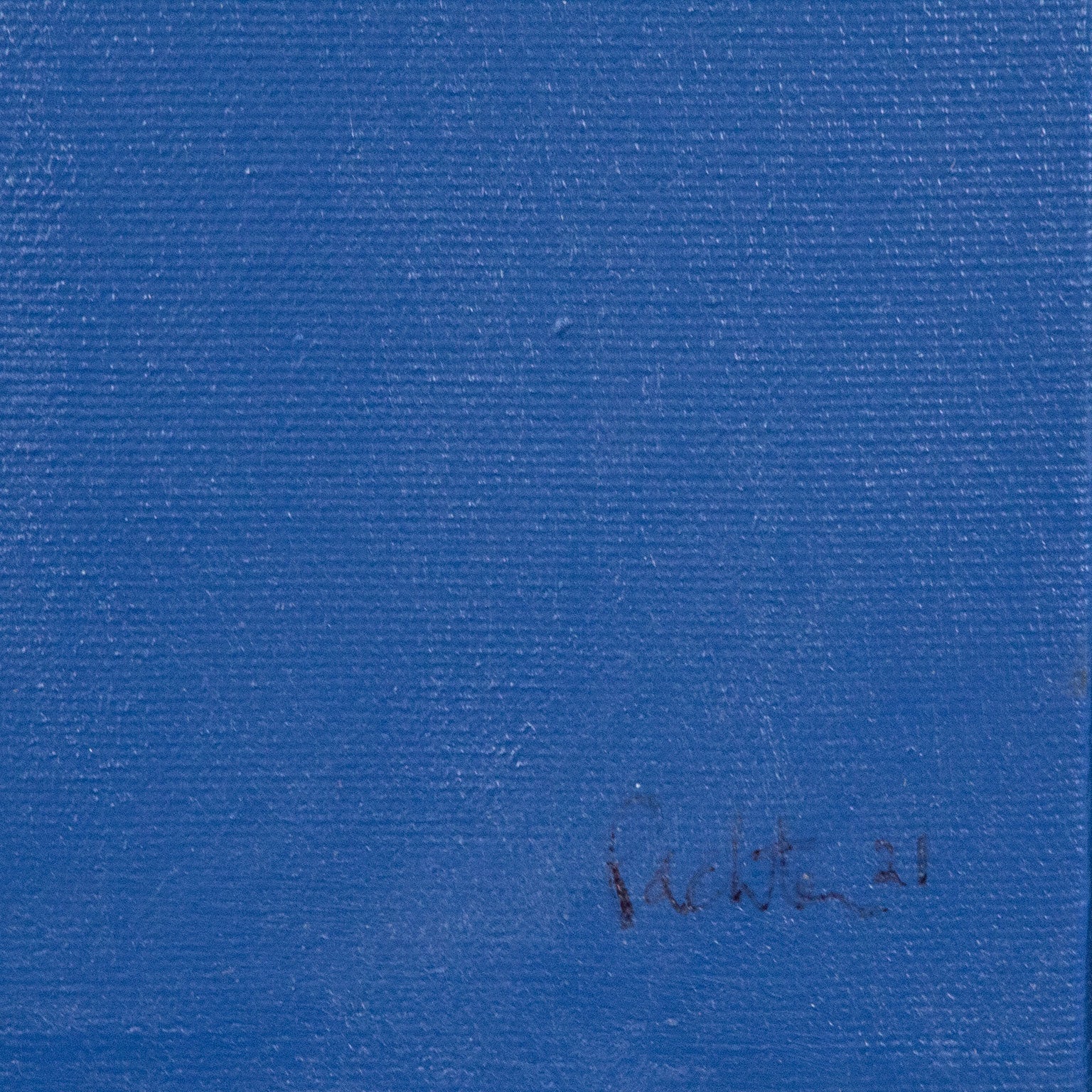 CHARLES PACHTER "PURPLE PANSY" ACRYLIC ON CANVAS, 2021 - Image 4