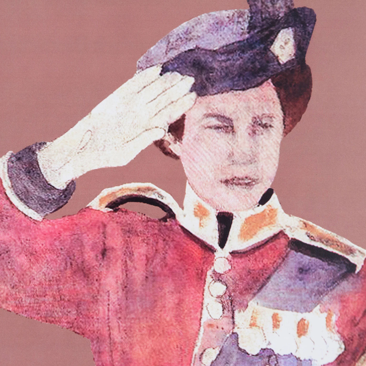 CHARLES PACHTER "QUEEN ON MOOSE" GICLÉE, 1972 - Image 5