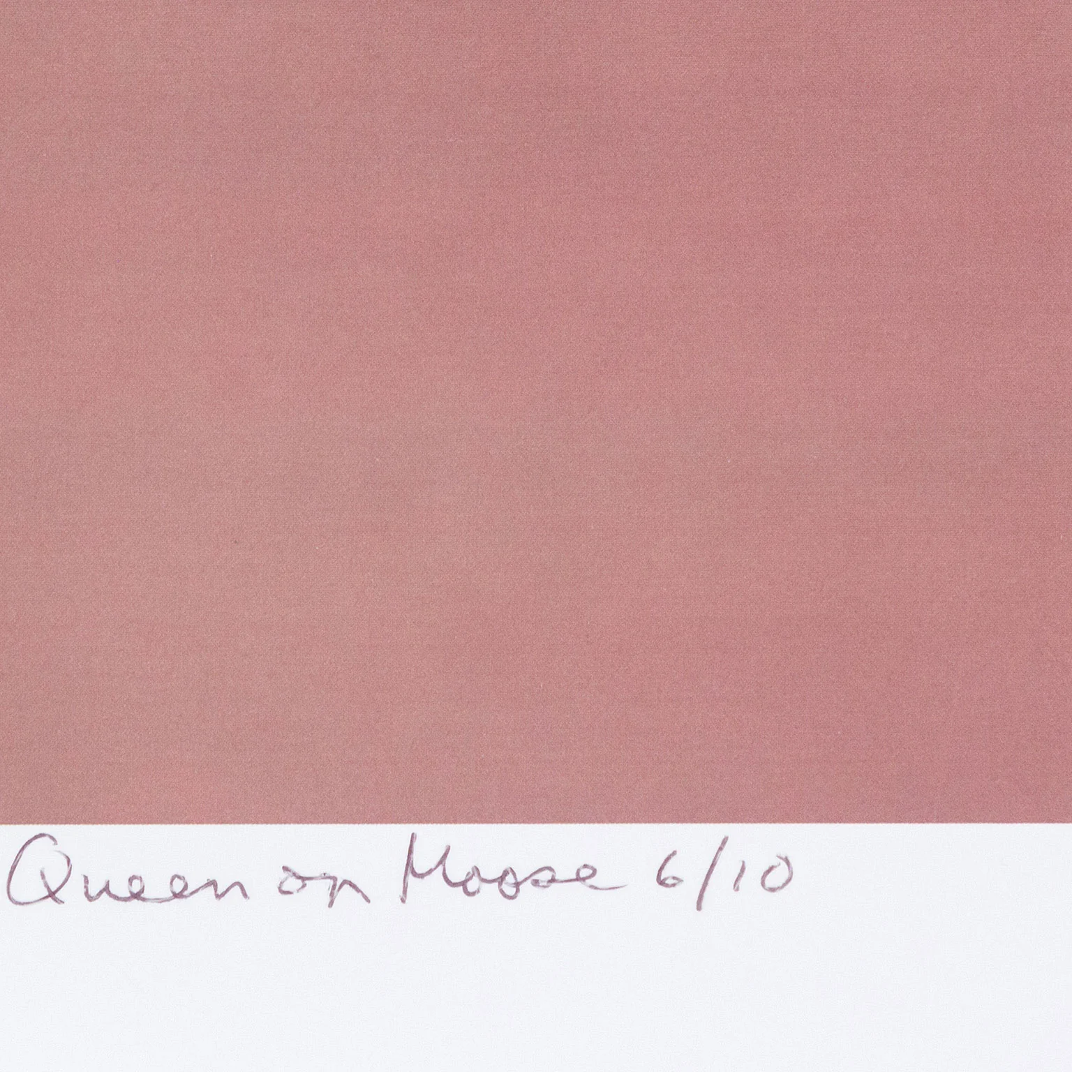 CHARLES PACHTER "QUEEN ON MOOSE" GICLÉE, 1972 - Image 8