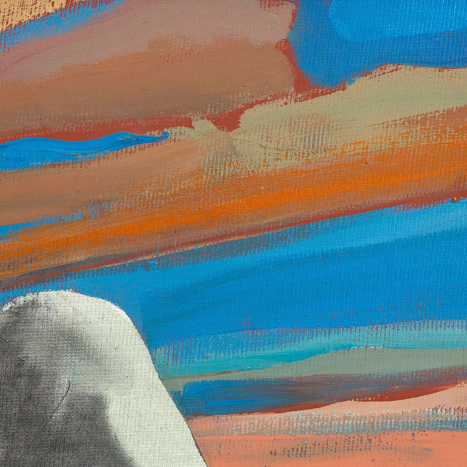 CHARLES PACHTER "STATUESQUE" PAINTING, 1980 - Image 10