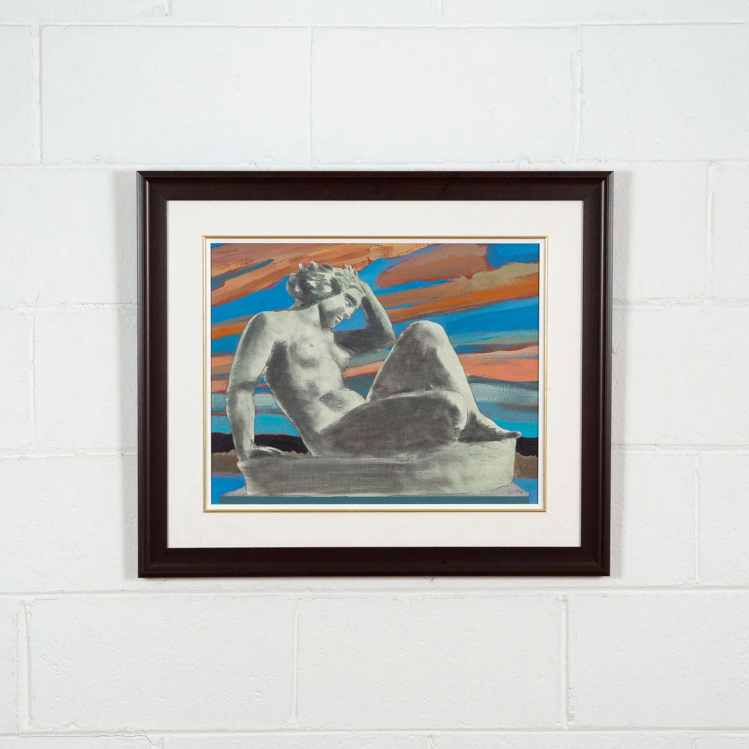 CHARLES PACHTER "STATUESQUE" PAINTING, 1980 - Image 2