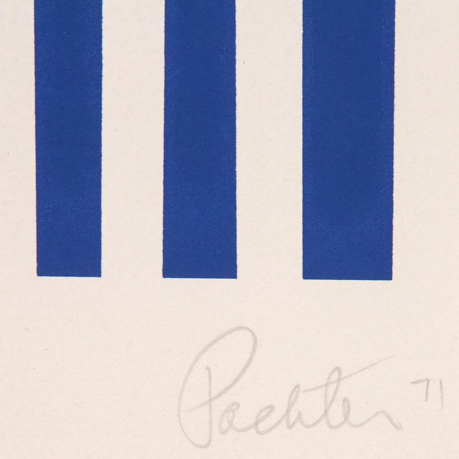 CHARLES PACHTER "TORONTO FLAG" 1971 - Image 3