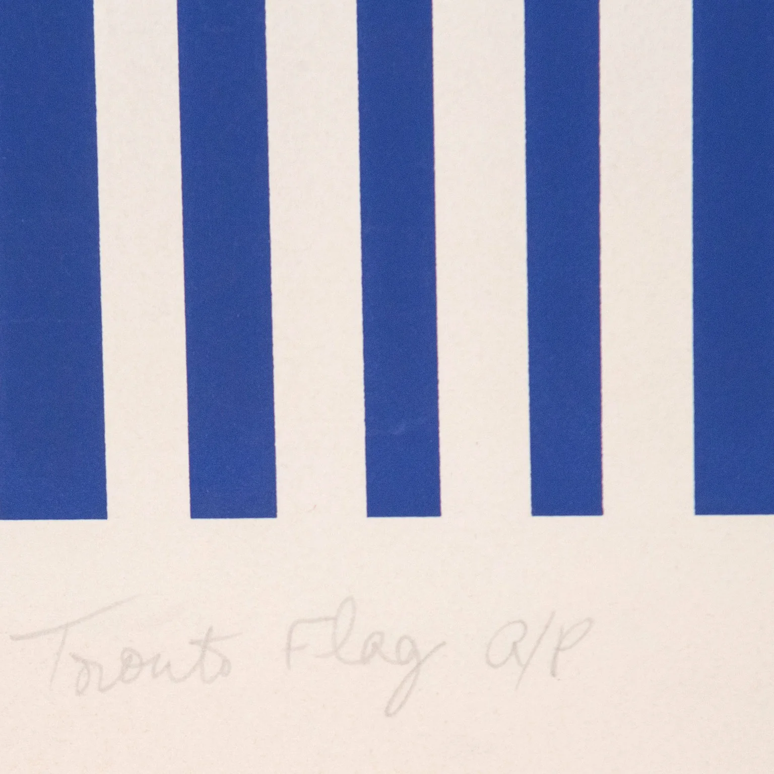 CHARLES PACHTER "TORONTO FLAG" 1971 - Image 7