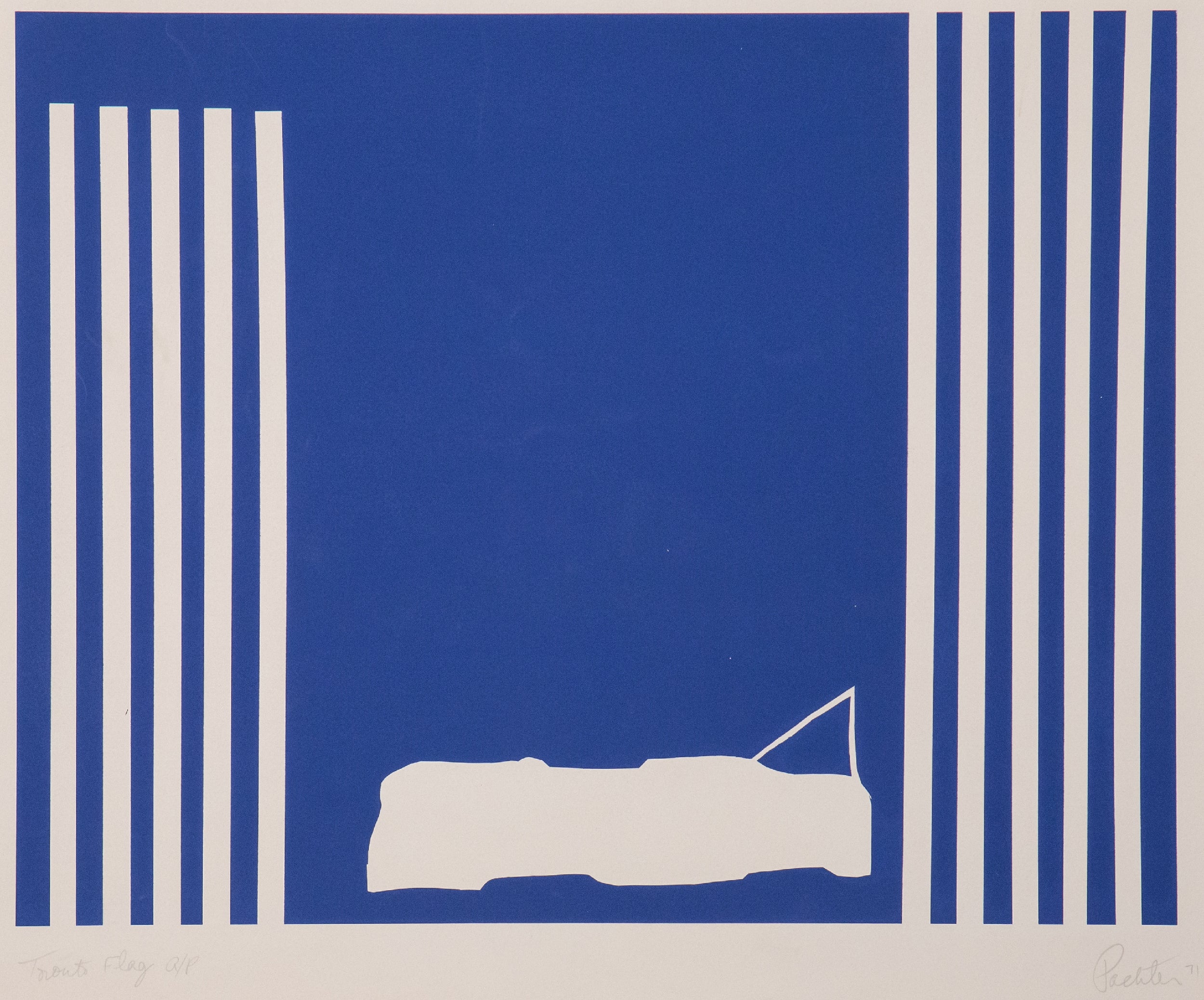 CHARLES PACHTER "TORONTO FLAG" 1971 - Image 8