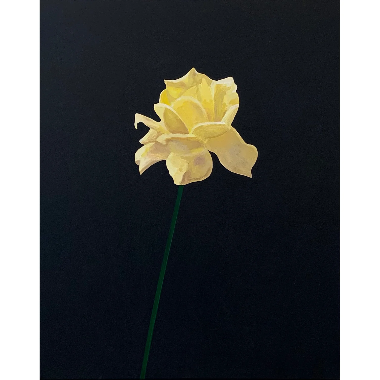 CHARLES PACHTER "ROSE" ACRYLIC ON CANVAS, 2021 - Image 2