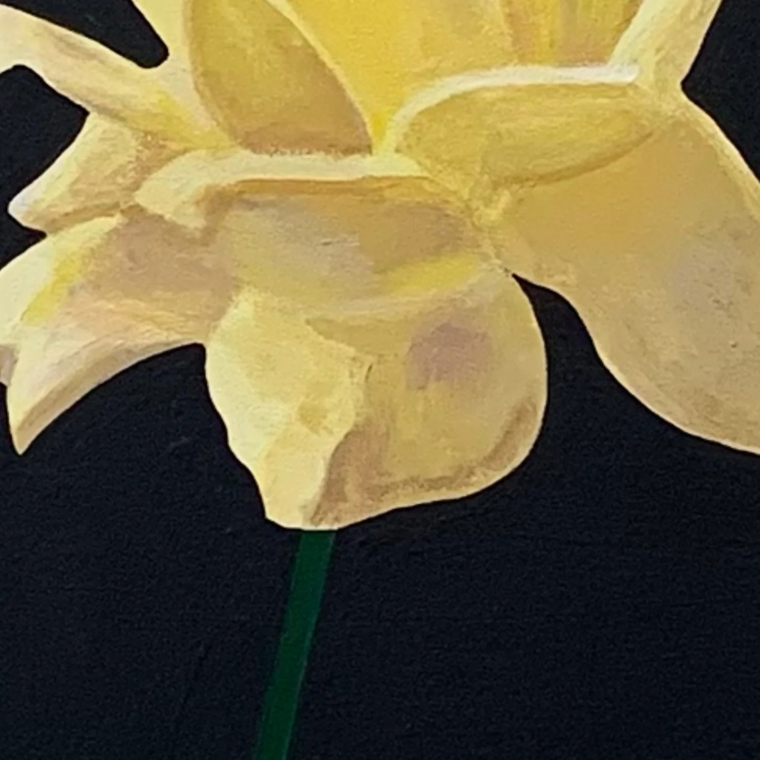 CHARLES PACHTER "ROSE" ACRYLIC ON CANVAS, 2021 - Image 4
