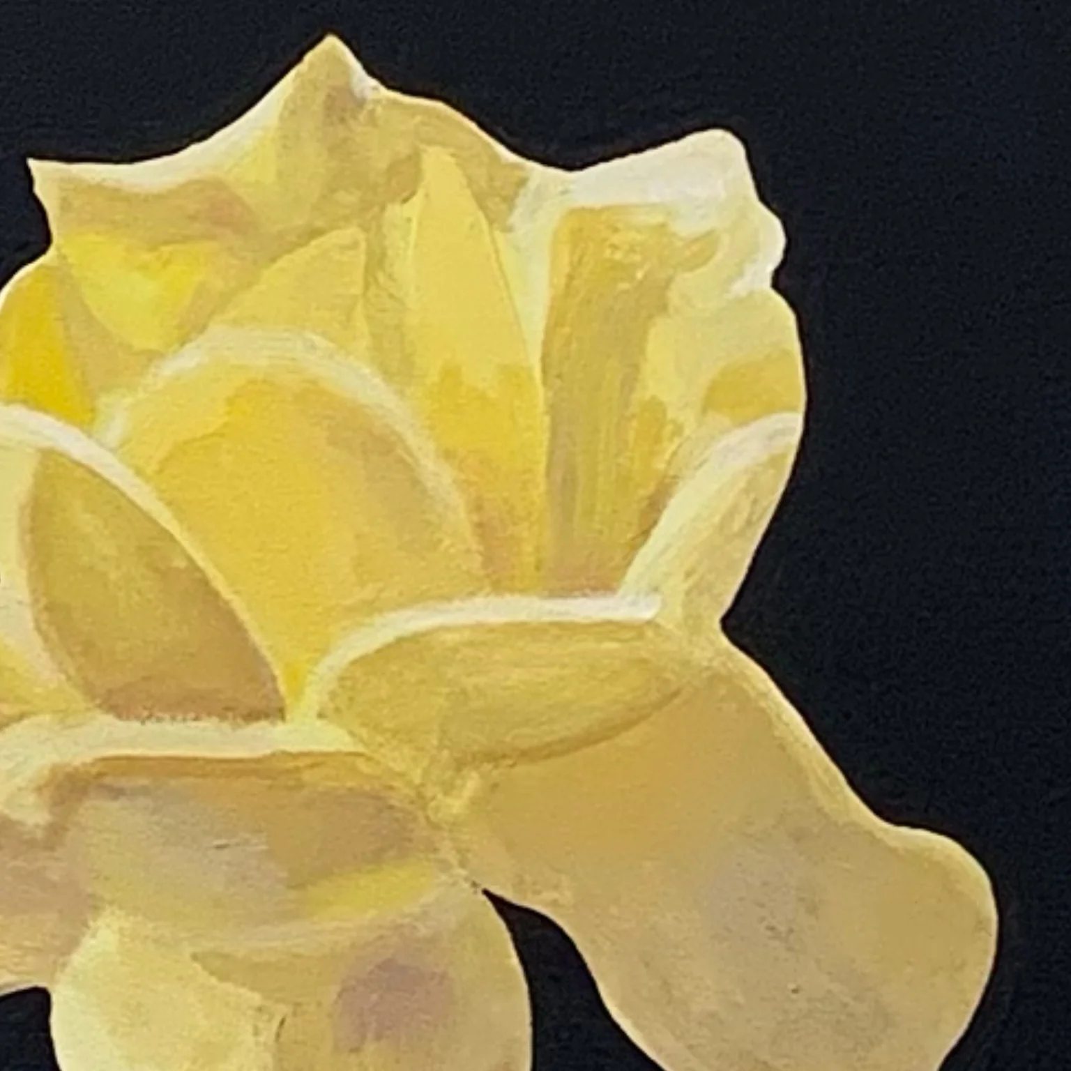 CHARLES PACHTER "ROSE" ACRYLIC ON CANVAS, 2021 - Image 6