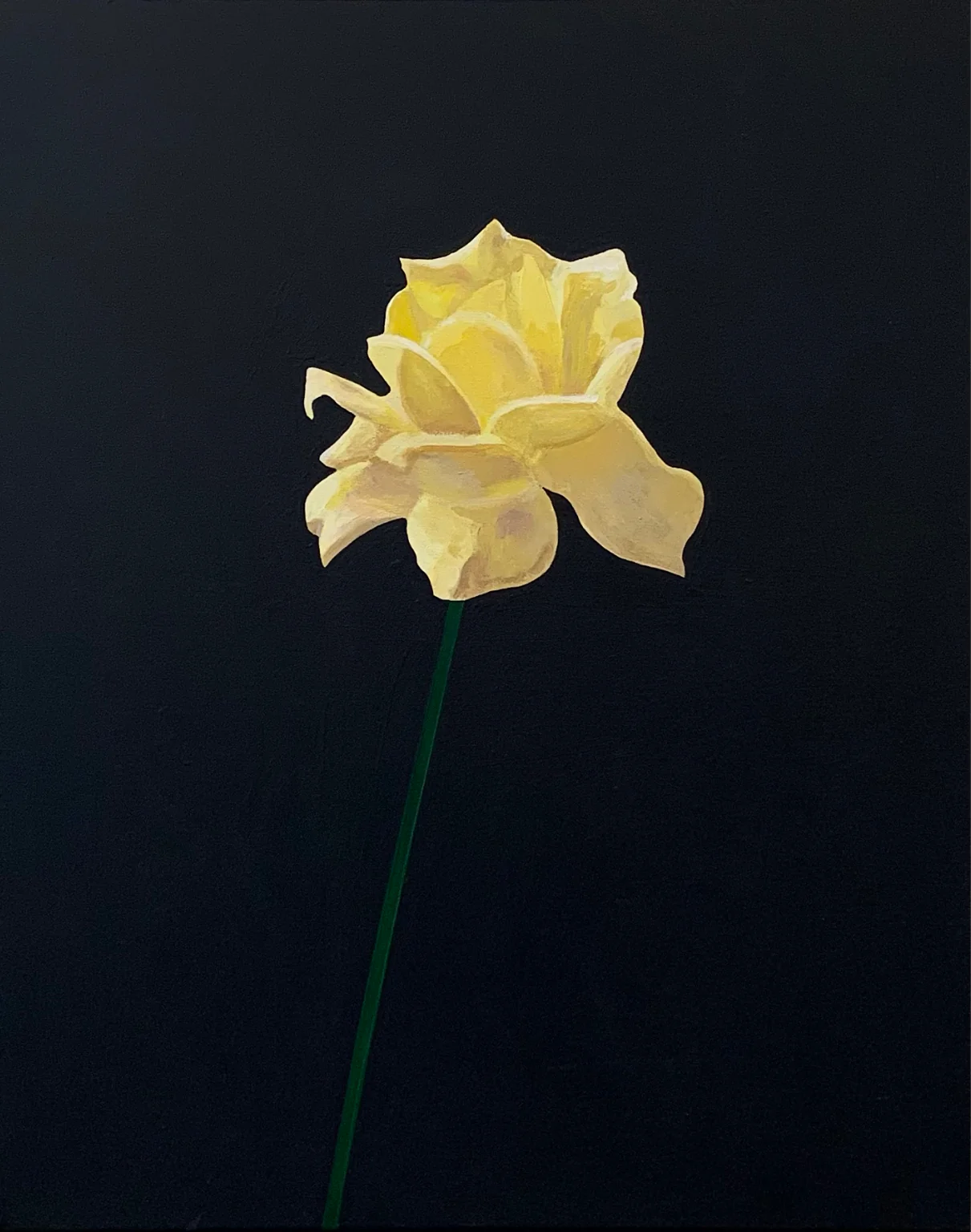 CHARLES PACHTER "ROSE" ACRYLIC ON CANVAS, 2021 - Image 7