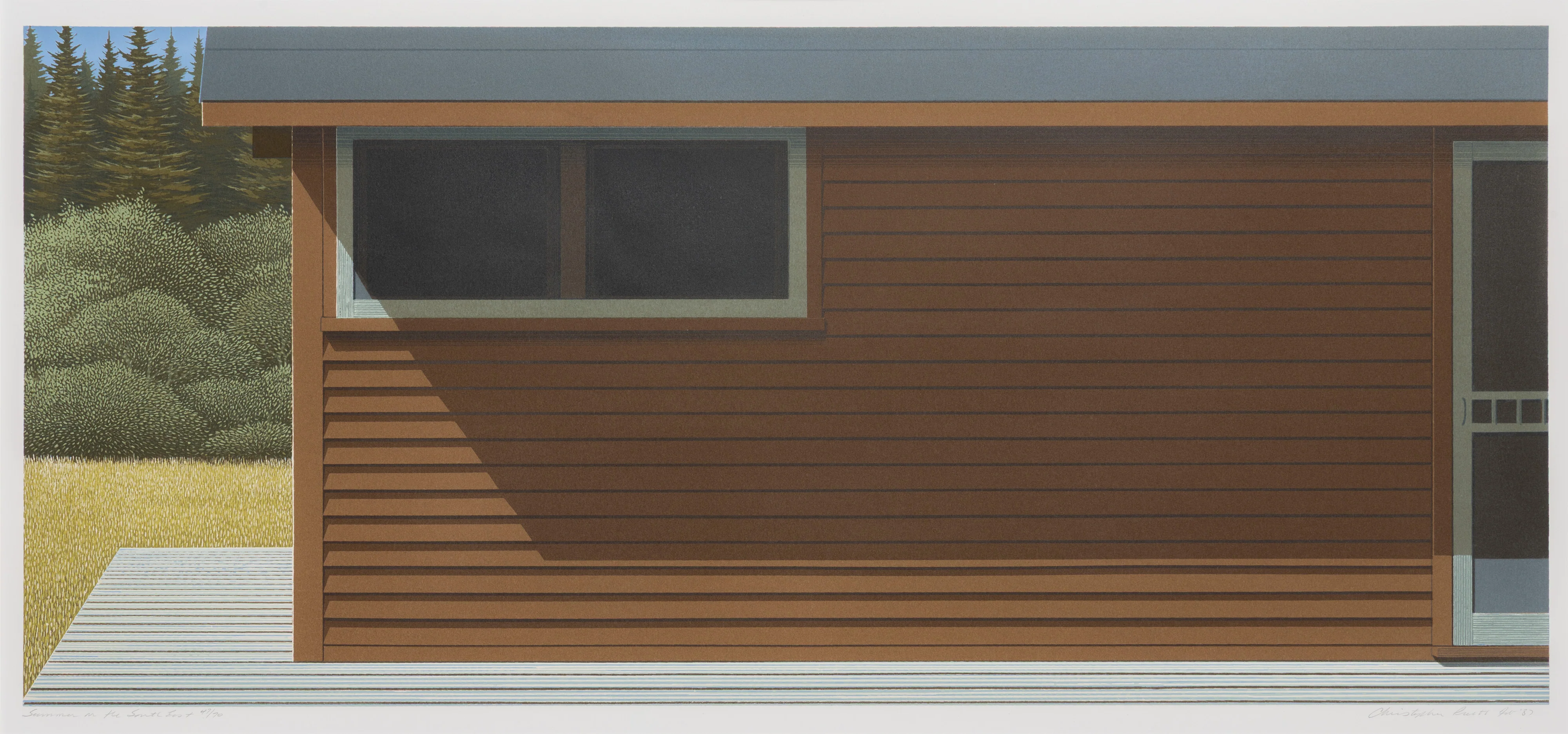 CHRISTOPHER PRATT "SUMMER" SERIGRAPH, 1987 - Image 14