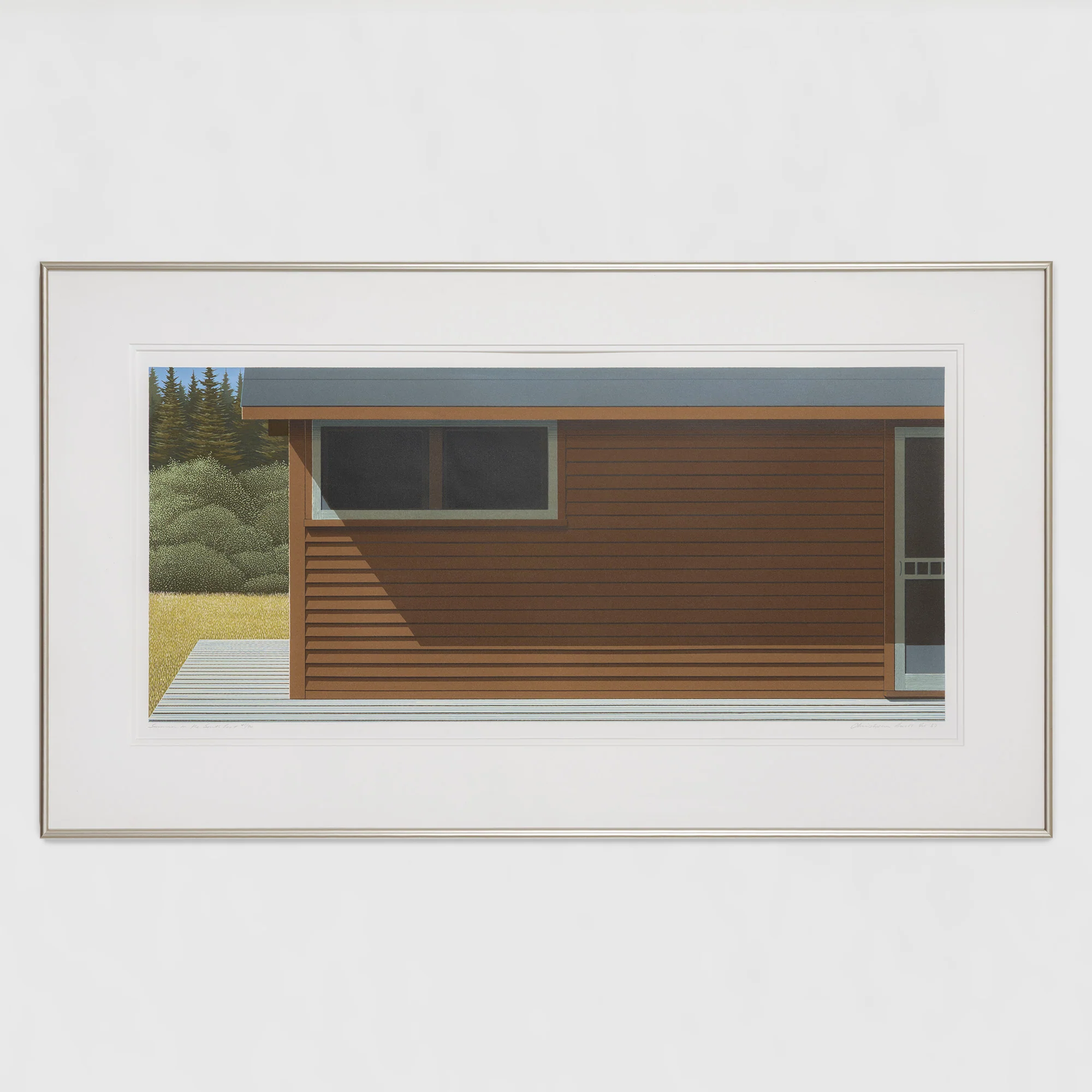 CHRISTOPHER PRATT "SUMMER" SERIGRAPH, 1987 - Image 2