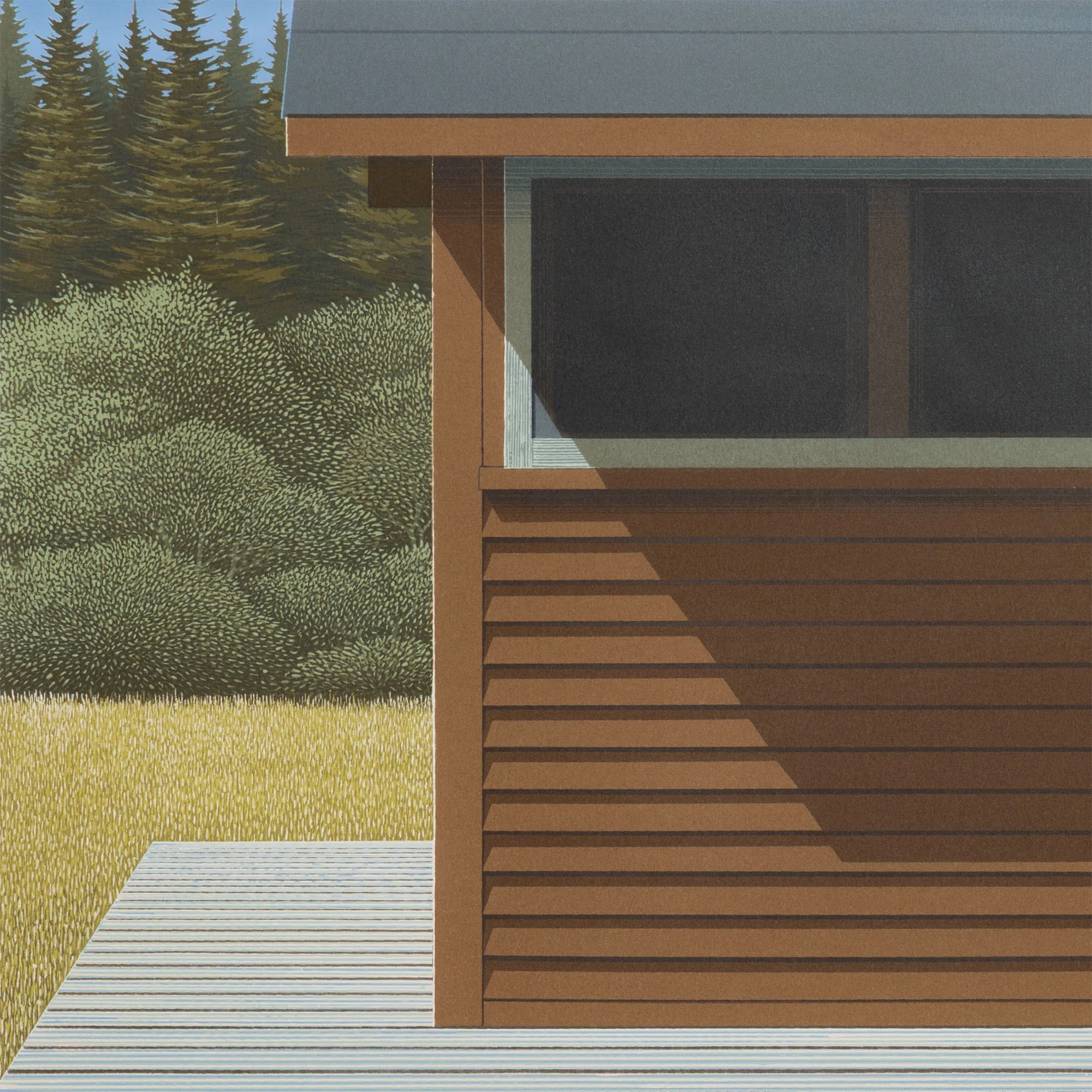 CHRISTOPHER PRATT "SUMMER" SERIGRAPH, 1987 - Image 5