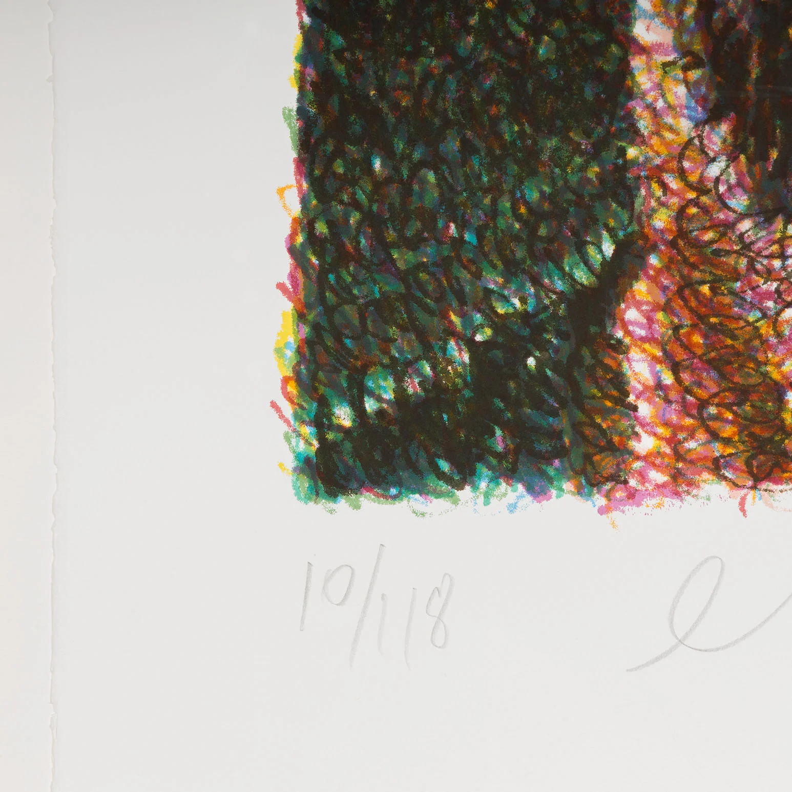 CHUCK CLOSE "SELF-PORTRAIT" LITHOGRAPH, 2007 - Image 13