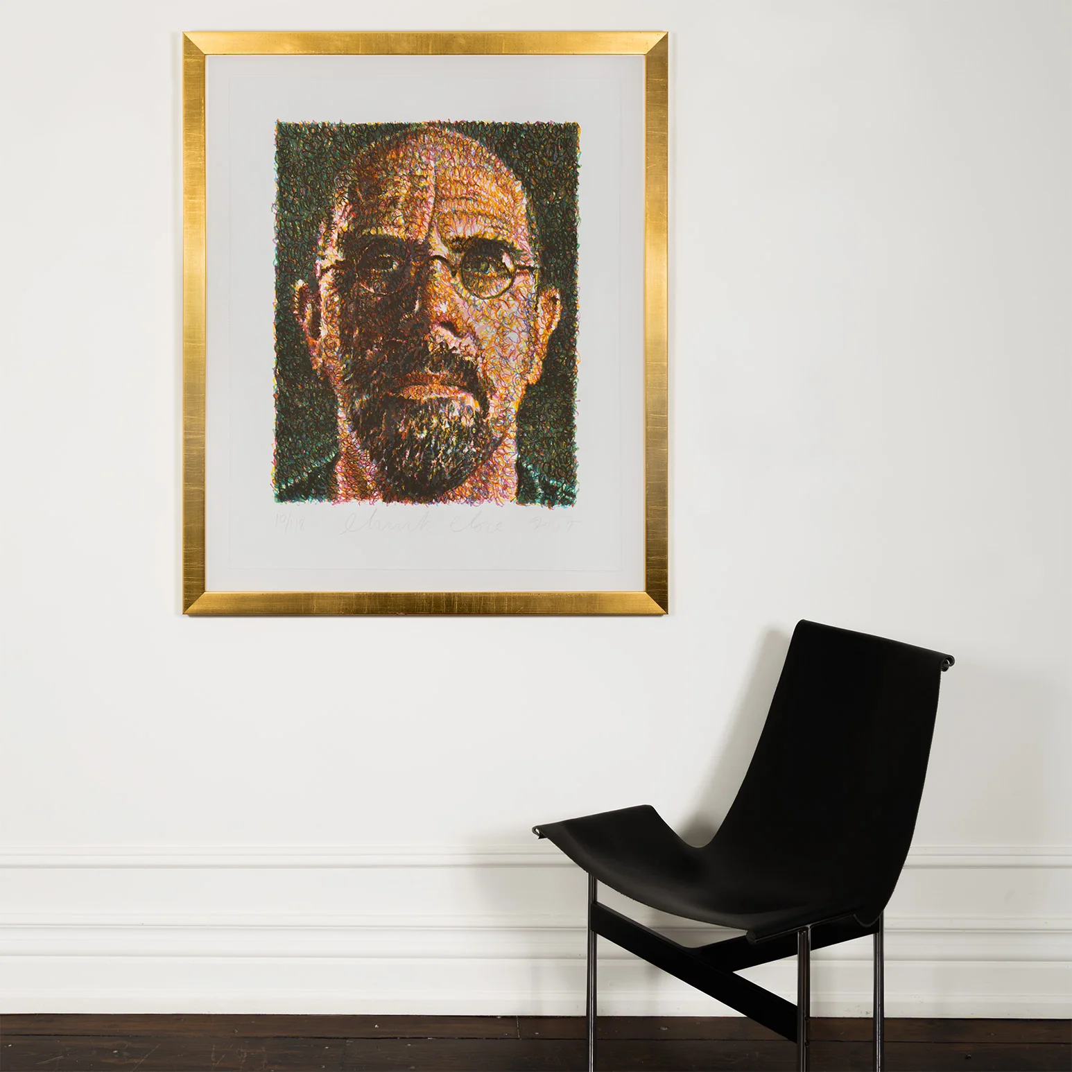 CHUCK CLOSE "SELF-PORTRAIT" LITHOGRAPH, 2007 - Image 15