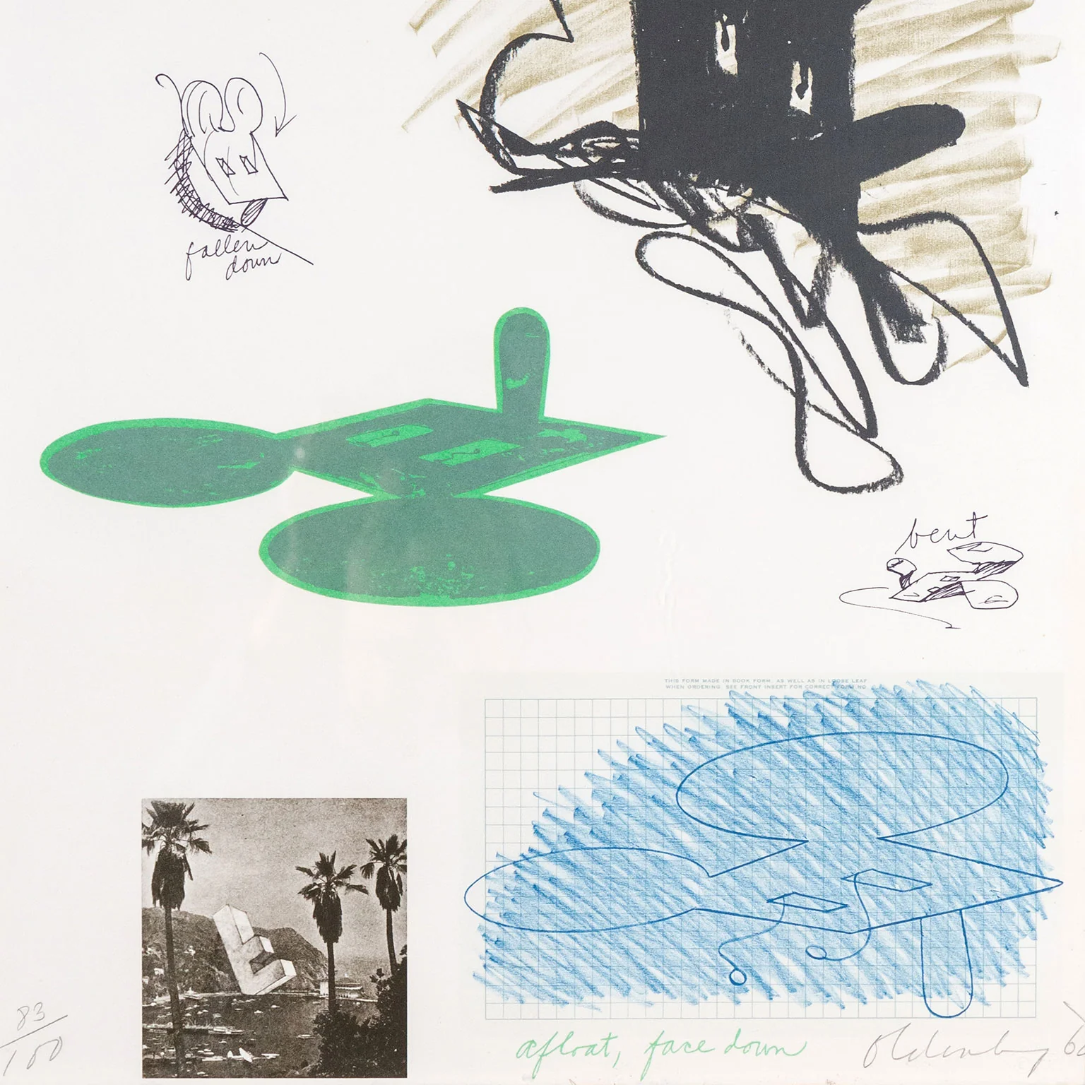 CLAES OLDENBURG "GEOMETRIC MOUSE" LITHOGRAPH, 1968 - Image 5