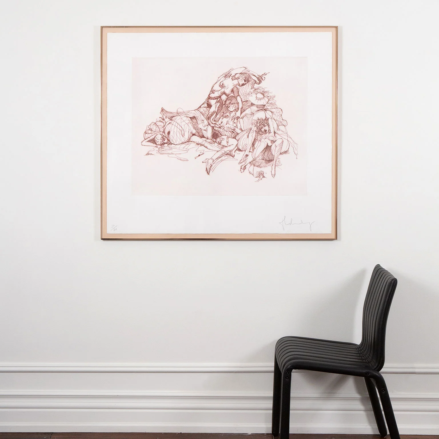 CLAES OLDENBURG "STUDY FOR A MONUMENT" ETCHING, 1975 - Image 11