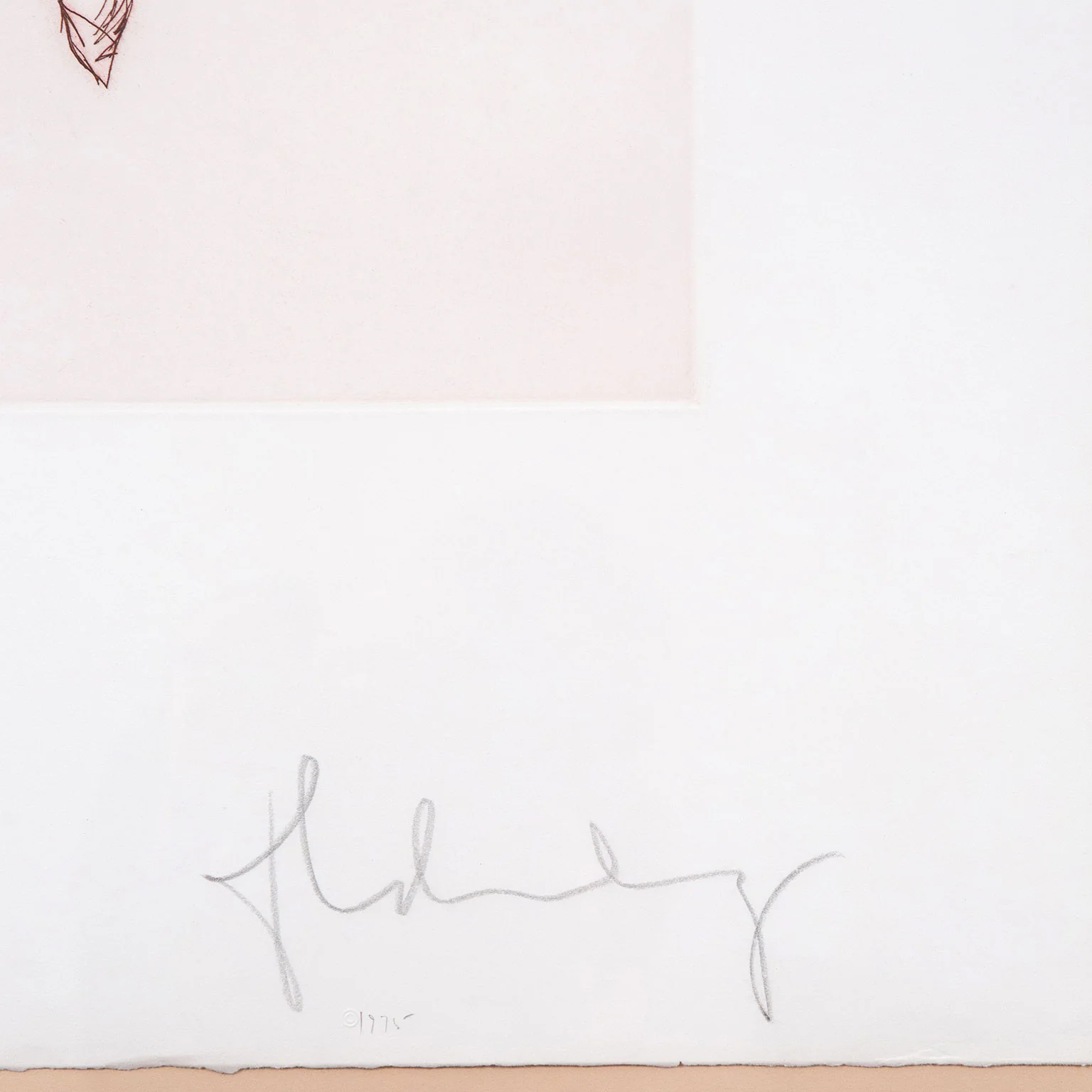 CLAES OLDENBURG "STUDY FOR A MONUMENT" ETCHING, 1975 - Image 4