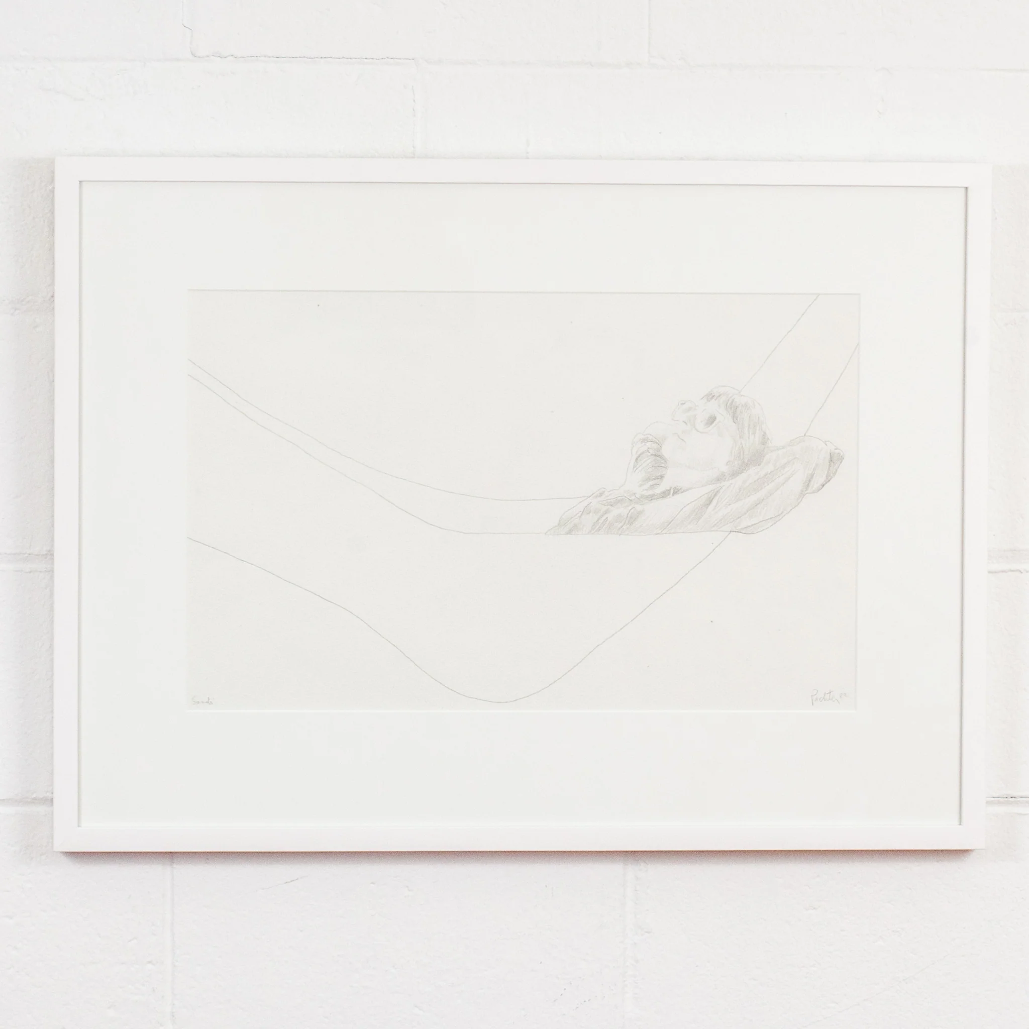 CHARLES PACHTER "HAMMOCK" DRAWING, 1983 - Image 11