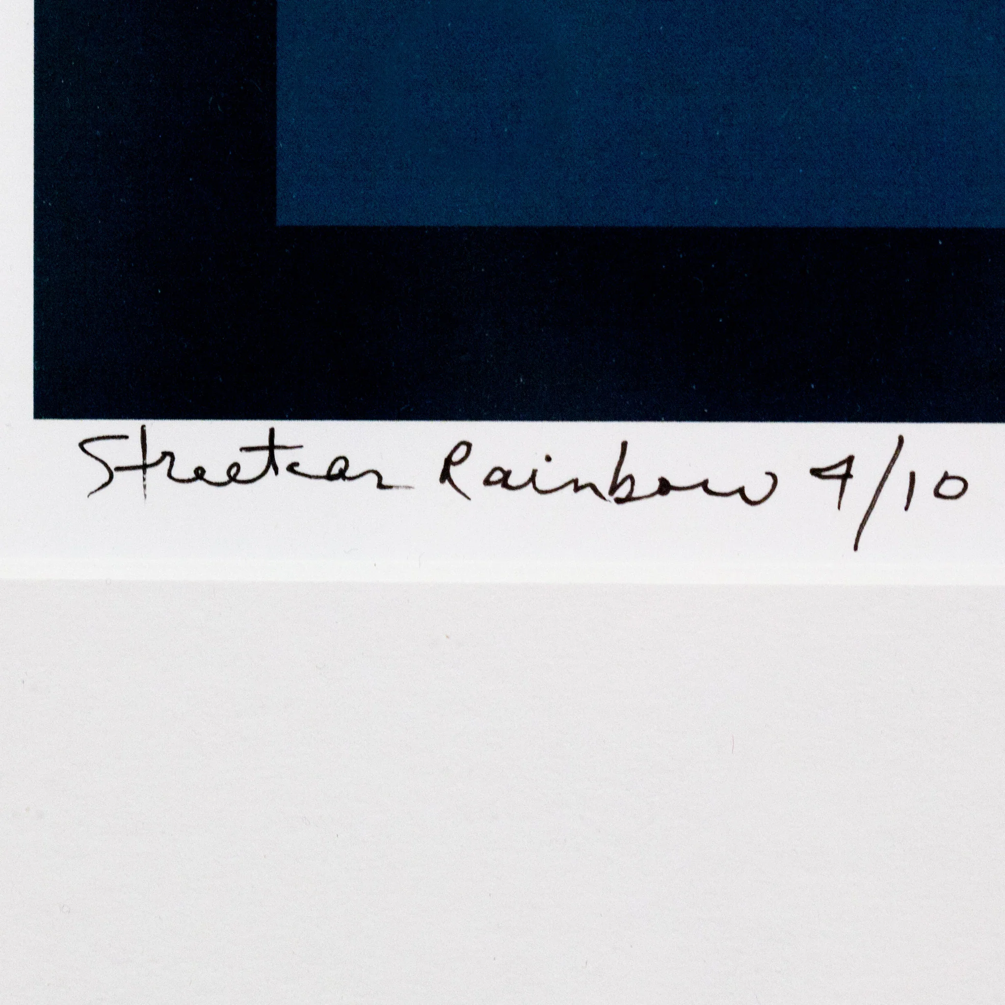 CHARLES PACHTER "STREETCAR RAINBOW" 1976 - Image 7
