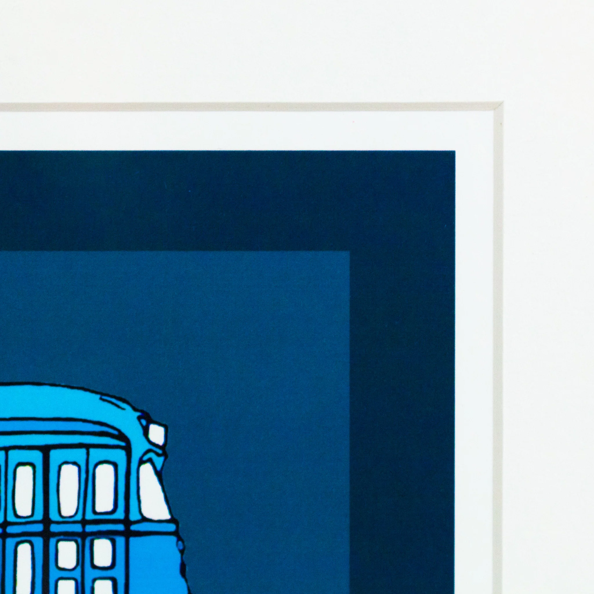 CHARLES PACHTER "STREETCAR RAINBOW" 1976 - Image 8